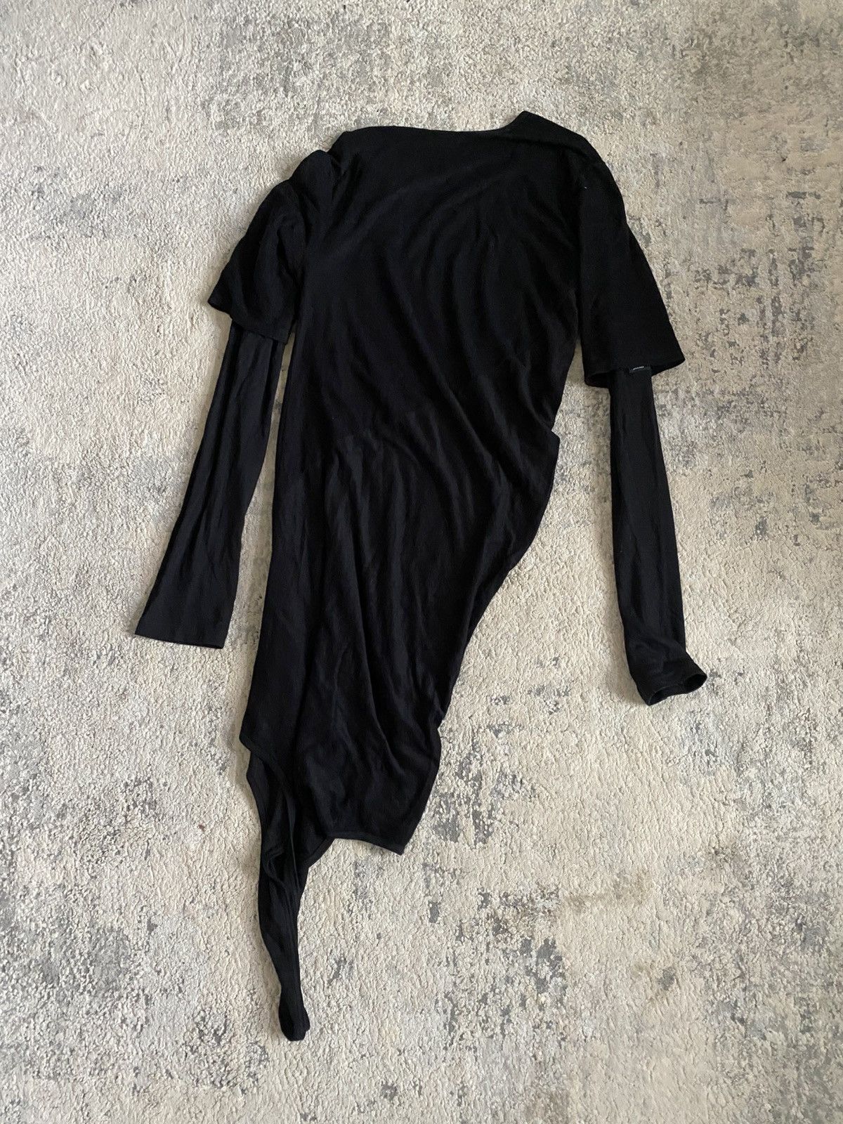 Julius Julius - Gordini Layered Asymmetric Long Sleeve Size US M / EU 48-50 / 2 - 9 Thumbnail