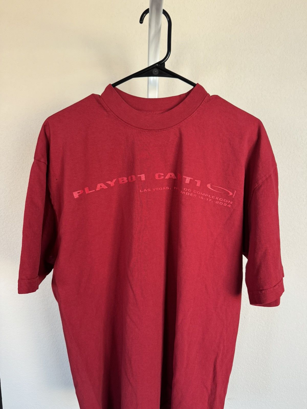 Complex × Playboi Carti Playboi Carti Complexcon Exclusive Red Music T Shirt Size US L / EU 52-54 / 3 - 1 Thumbnail