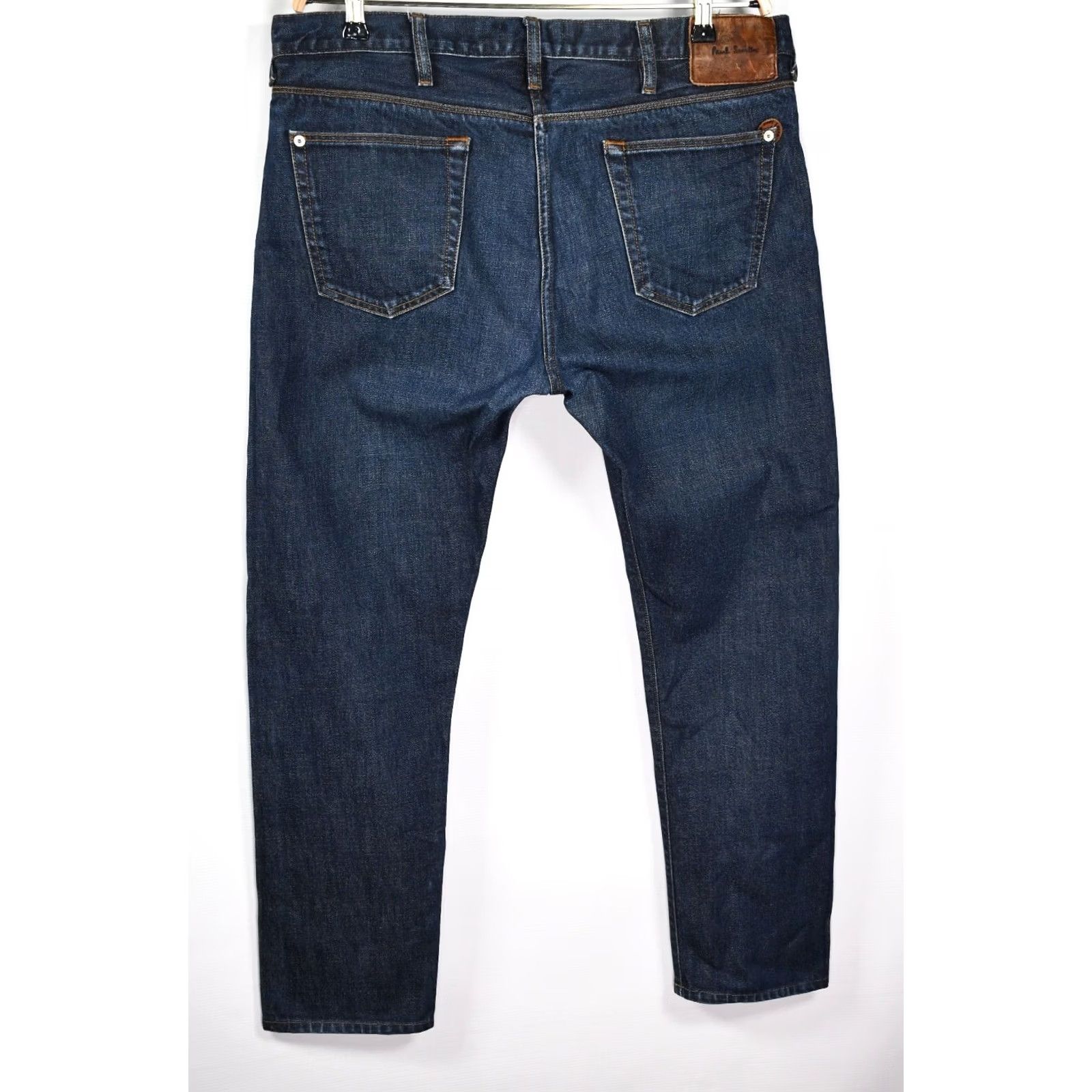 Paul Smith Paul Smith Jeans Button Fly Men's Straight Jeans size 36R Blue Denim Cotton Regular 36R 30in Inseam Mens Jeans 36 R Vintage? No Size US 36 / EU 52 - 5 Thumbnail