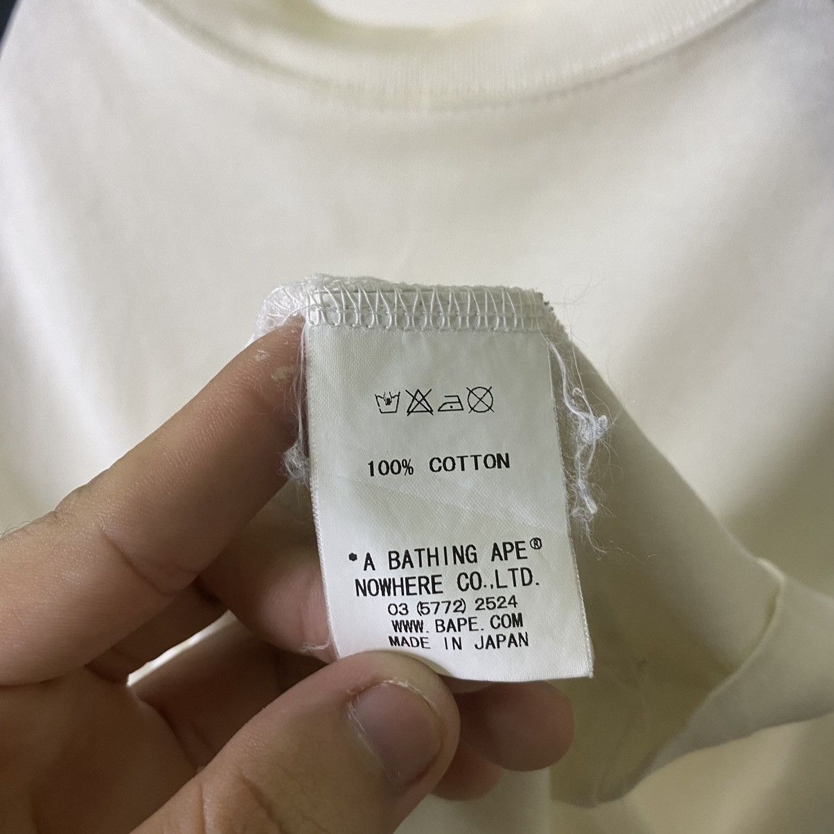 Bape Nigo x BAPE Classic Ape Shall Never Kill Ape LS Tee Size US M / EU 48-50 / 2 - 7 Thumbnail
