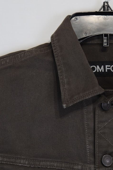 Tom Ford Denim Jacket in Brown Size US M / EU 48-50 / 2 - 9 Thumbnail