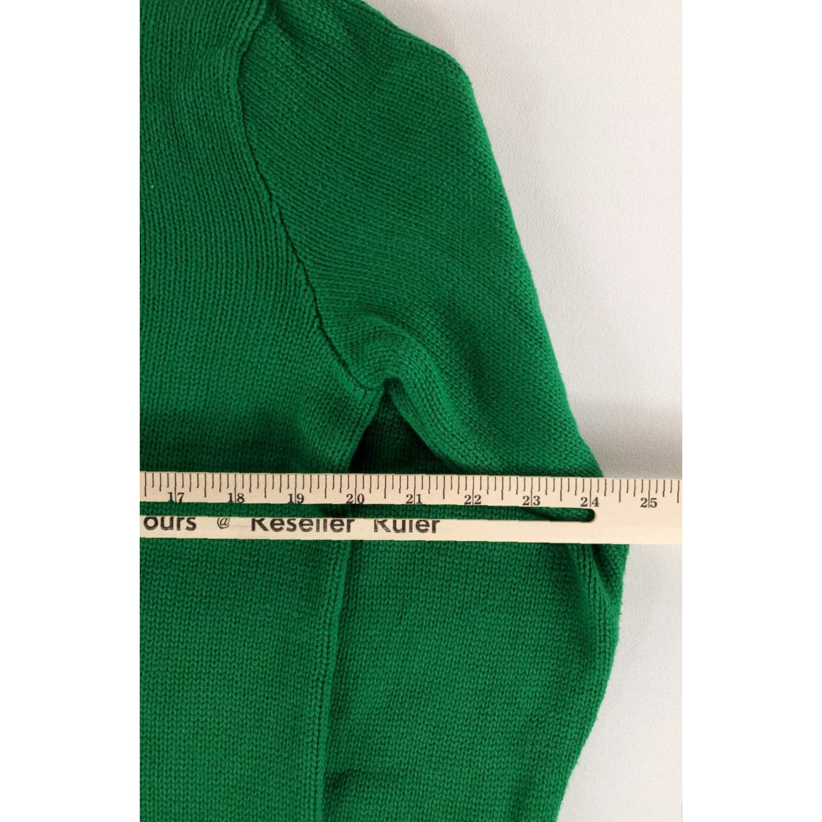Polo Ralph Lauren Ralph Lauren Sport Shawl Collar Cotton Pullover Sweater Green Womens XL Size XL / US 12-14 / IT 48-50 - 6 Thumbnail