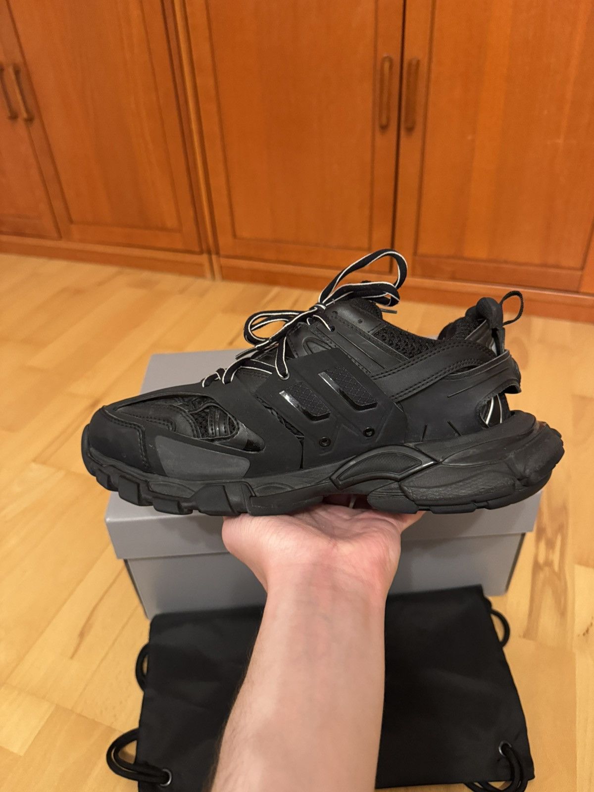 Balenciaga Balenciaga Track Triple Black Size US 8 / EU 41 - 5 Thumbnail