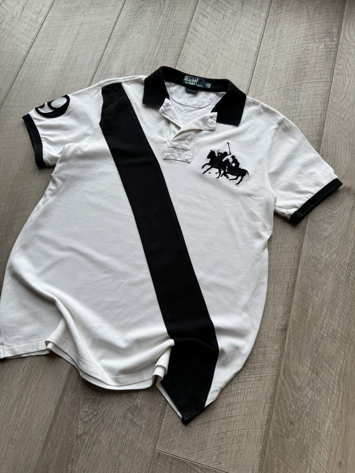 Polo Ralph Lauren Polo Ralph Lauren Riders Club #9 vintage polo big pony Size US L / EU 52-54 / 3 - 2 Thumbnail