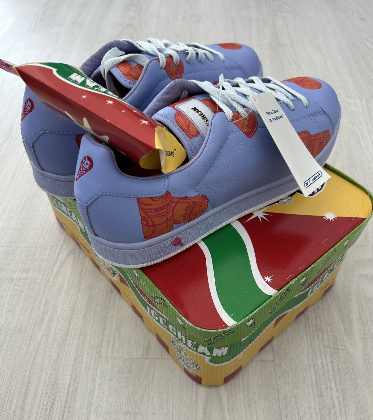 Billionaire Boys Club × Icecream × Reebok RARE OG REEBOK X BBC/ICE CREAM BOUTIQUE SNEAKER Size US 10 / EU 43 - 6 Thumbnail