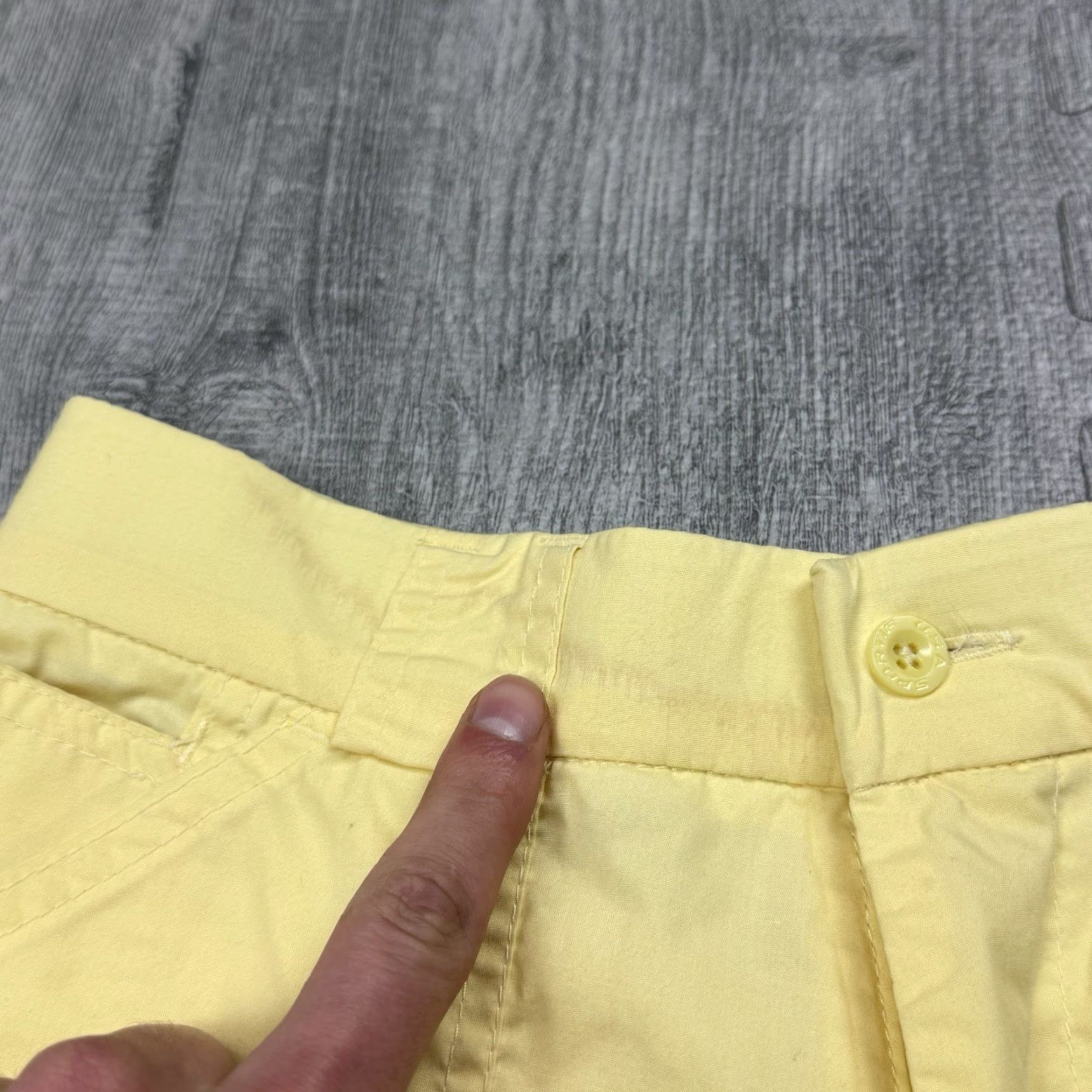 Vintage VTG 80S SPORTIF USA WOMENS CARGO SHORTS HIKING YELLOW 10 STRETCH SAILING PREPPY Size 32" / US 10 / IT 46 - 3 Thumbnail