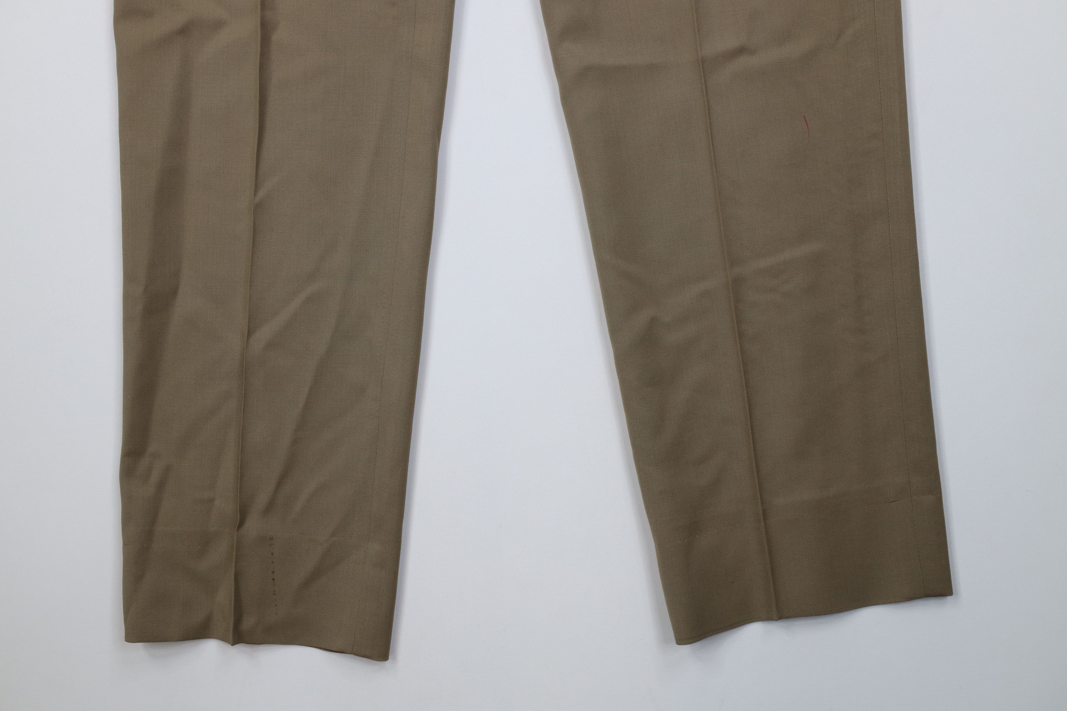 Jos. A. Bank Jos A Bank Executive Tailored Fit Wool Knit Chino Pants Size US 33 - 4 Thumbnail