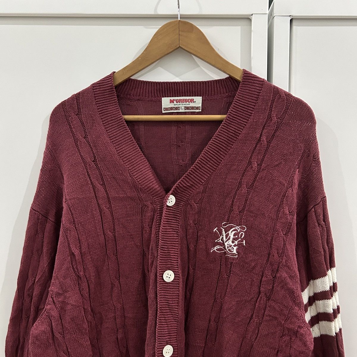 McGregor Vintage McGregor Cardigan Sweater knit Size US M / EU 48-50 / 2 - 2 Thumbnail