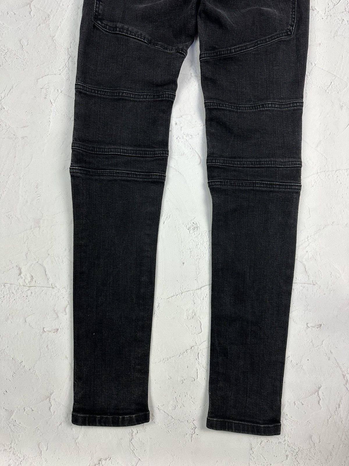 Represent Clo. Represent Biker Repairer Vintage Black Denim Size US 28 / EU 44 - 10 Thumbnail