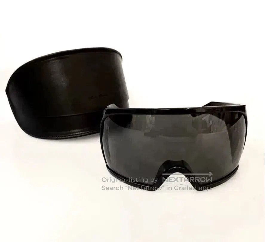 Rick Owens oversized black sunglasses by Rick Owens. Size ONE SIZE - 1 Thumbnail
