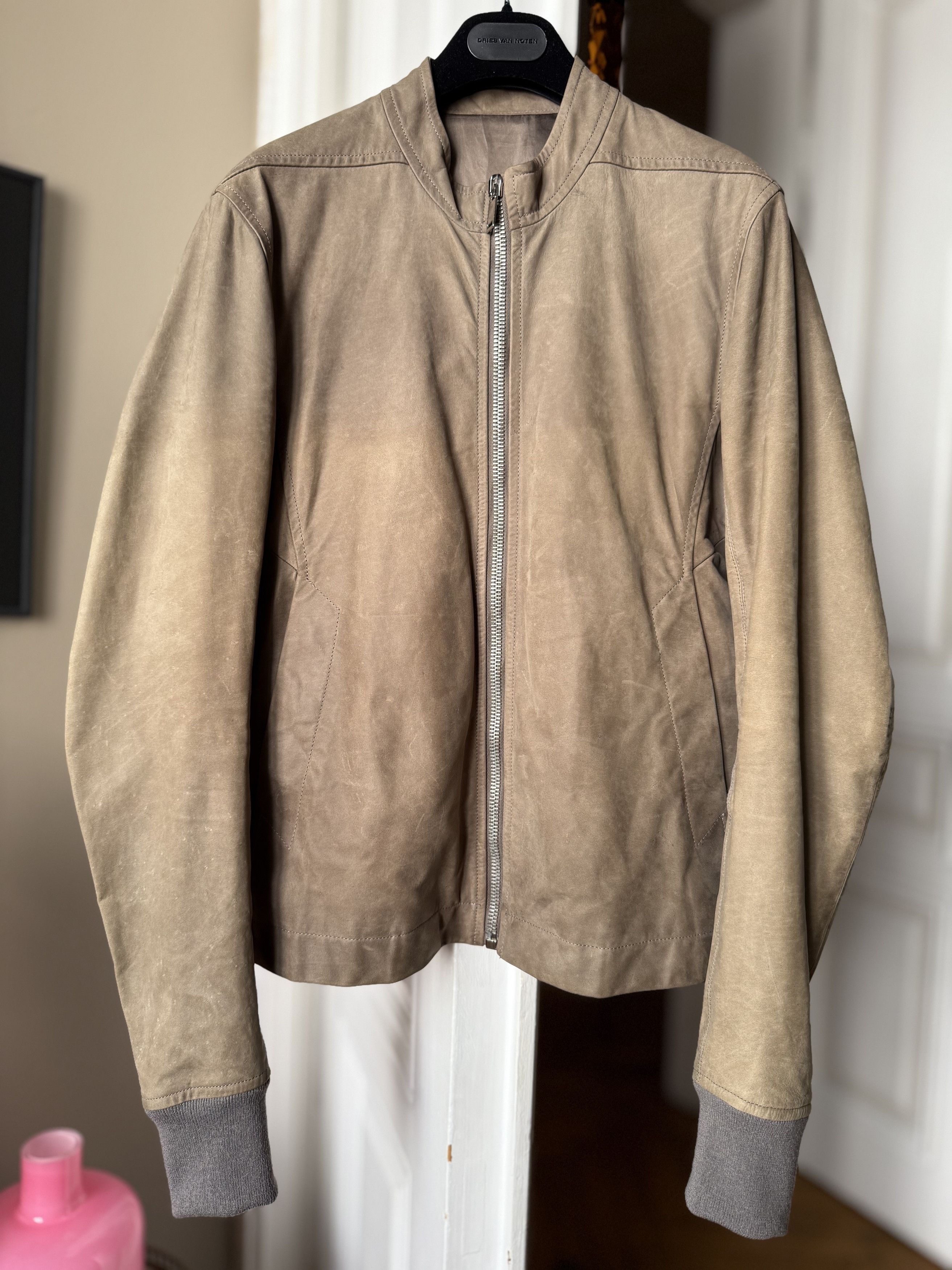 Rick Owens Rick Owens leather jacket -WORN COUPLE OF TIMES Size US M / EU 48-50 / 2 - 10 Thumbnail
