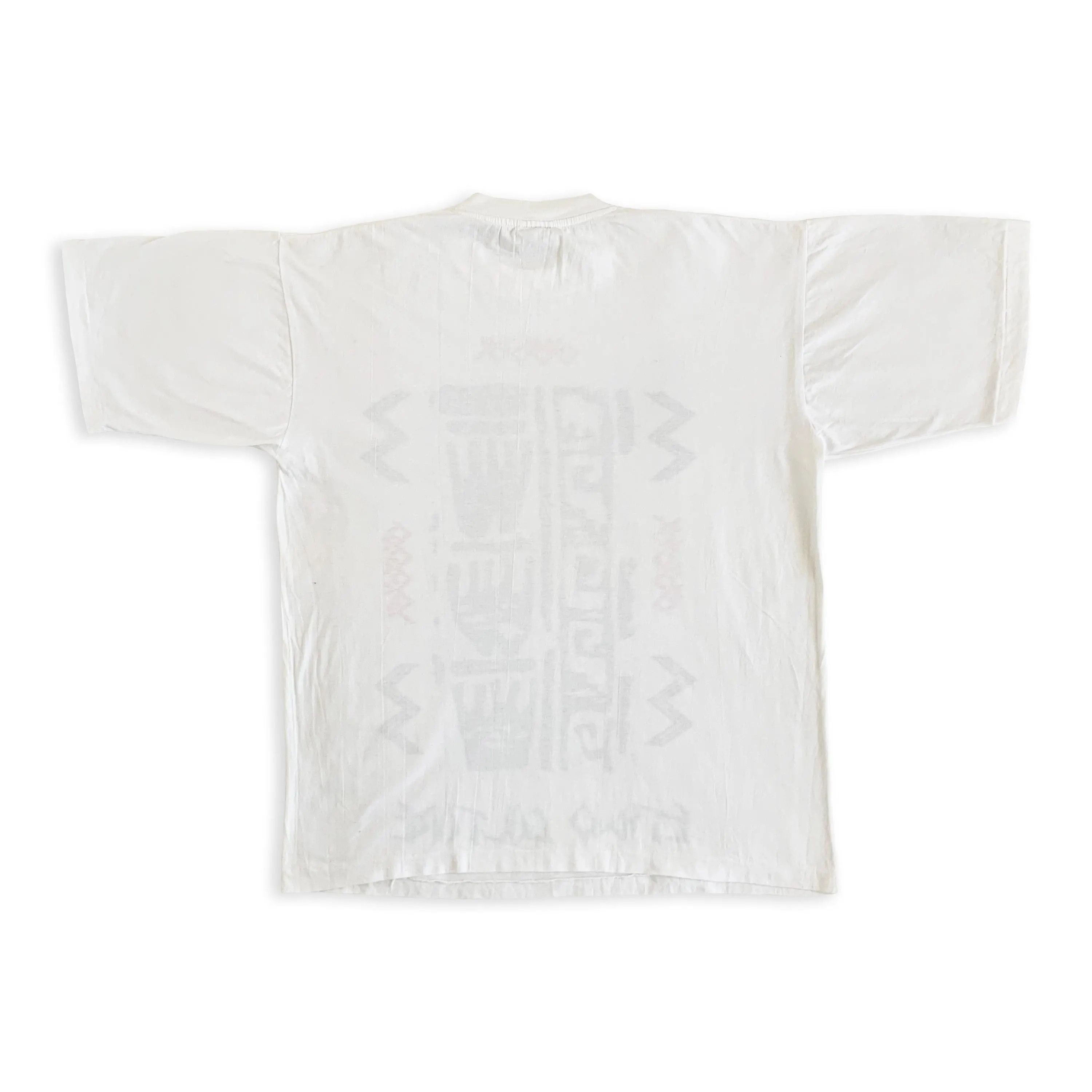 Vintage 80s 90s ETHNO CULTURE T Shirt Single Stitch Tee Boxy Tribal Size US XL / EU 56 / 4 - 3 Thumbnail