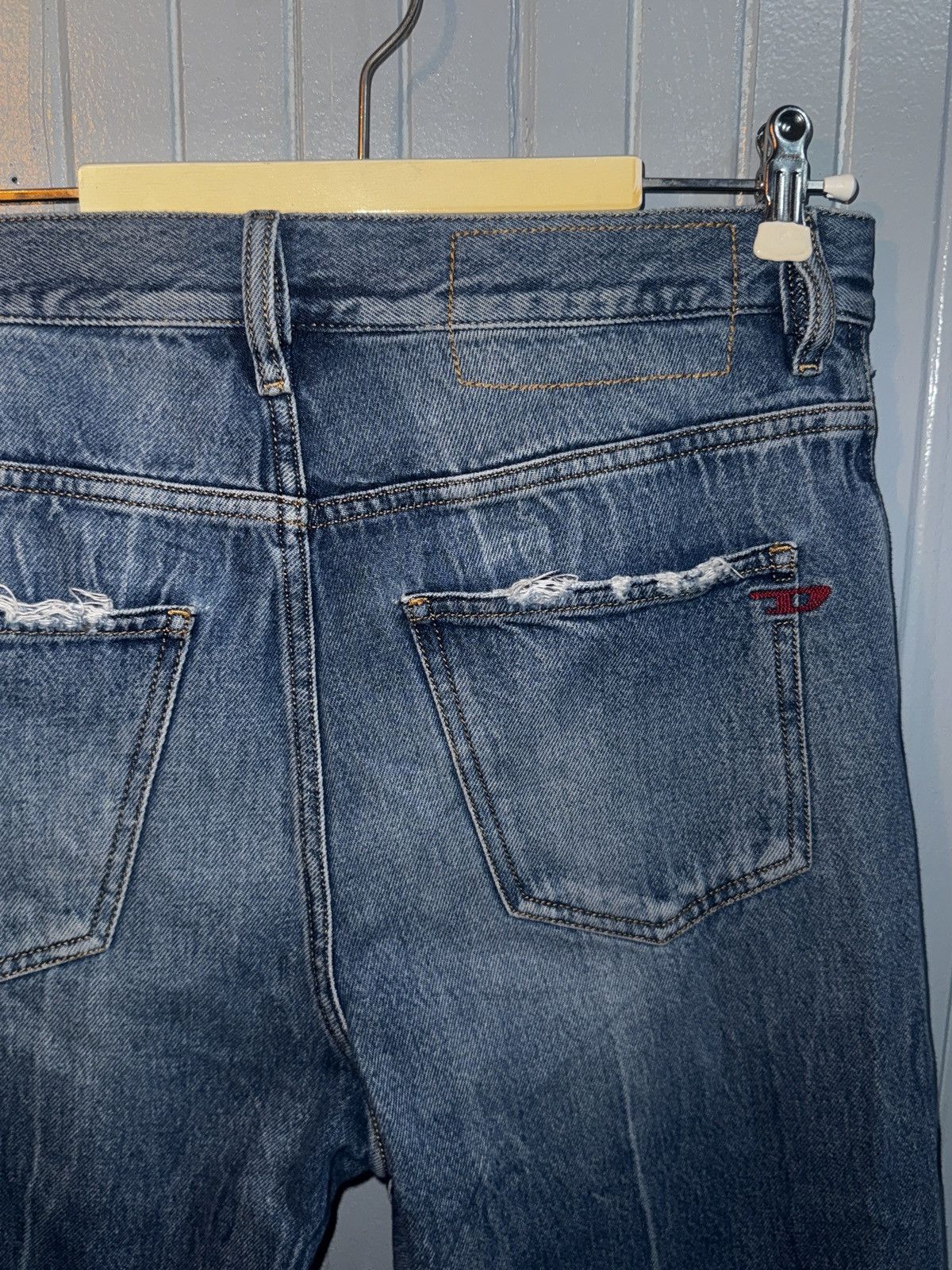 Diesel Diesel D-MACS Straight Jeans W29 L32 Size US 29 - 14 Thumbnail