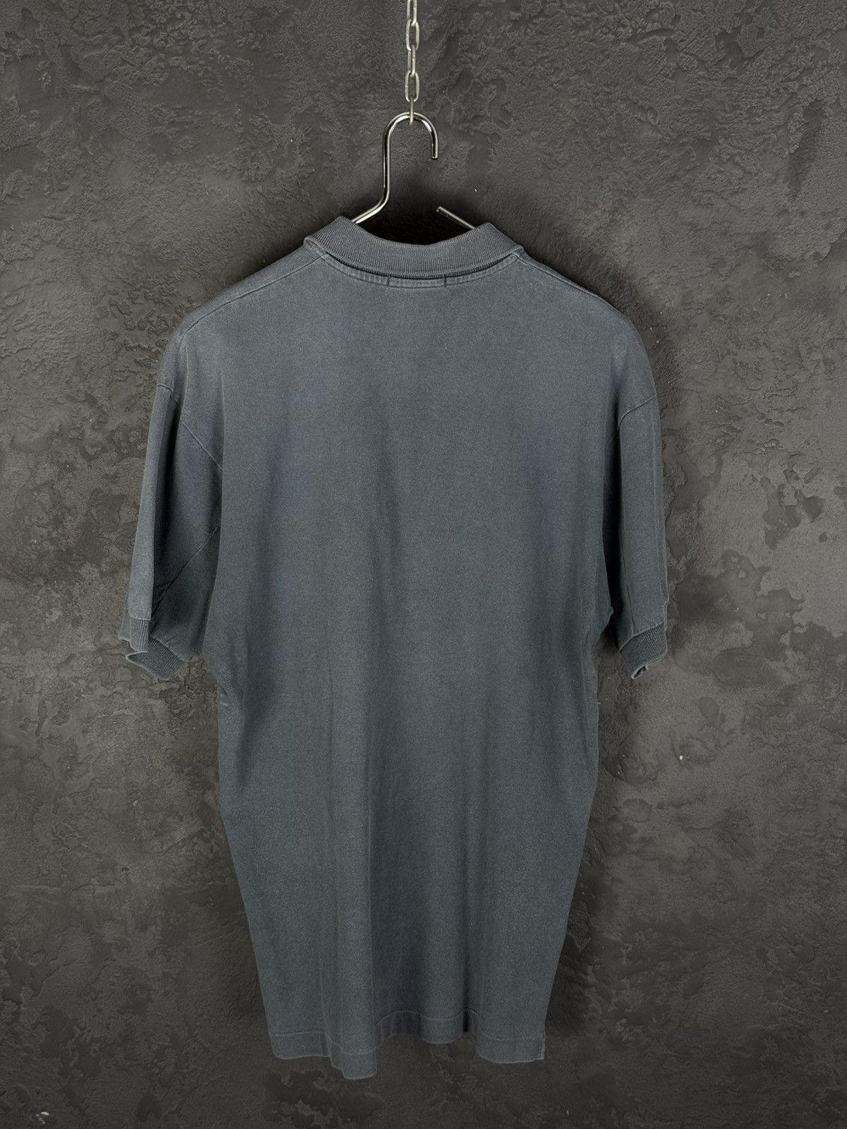 Vintage Stone Island 80's Marina Compass Vintage Cotton Polo Shirt Size US M / EU 48-50 / 2 - 8 Thumbnail