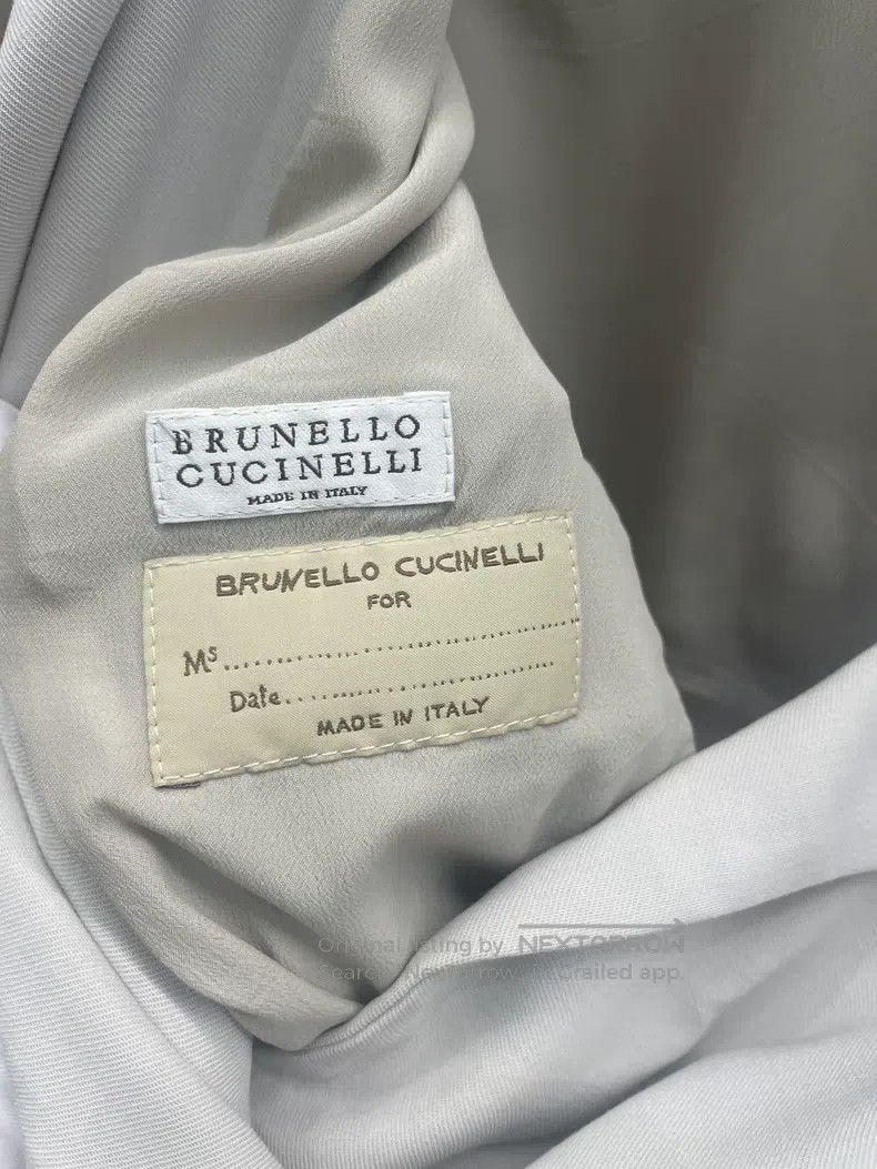 Brunello Cucinelli Brunello Cucinelli Beige Suit Size S / US 4 / IT 40 - 3 Thumbnail
