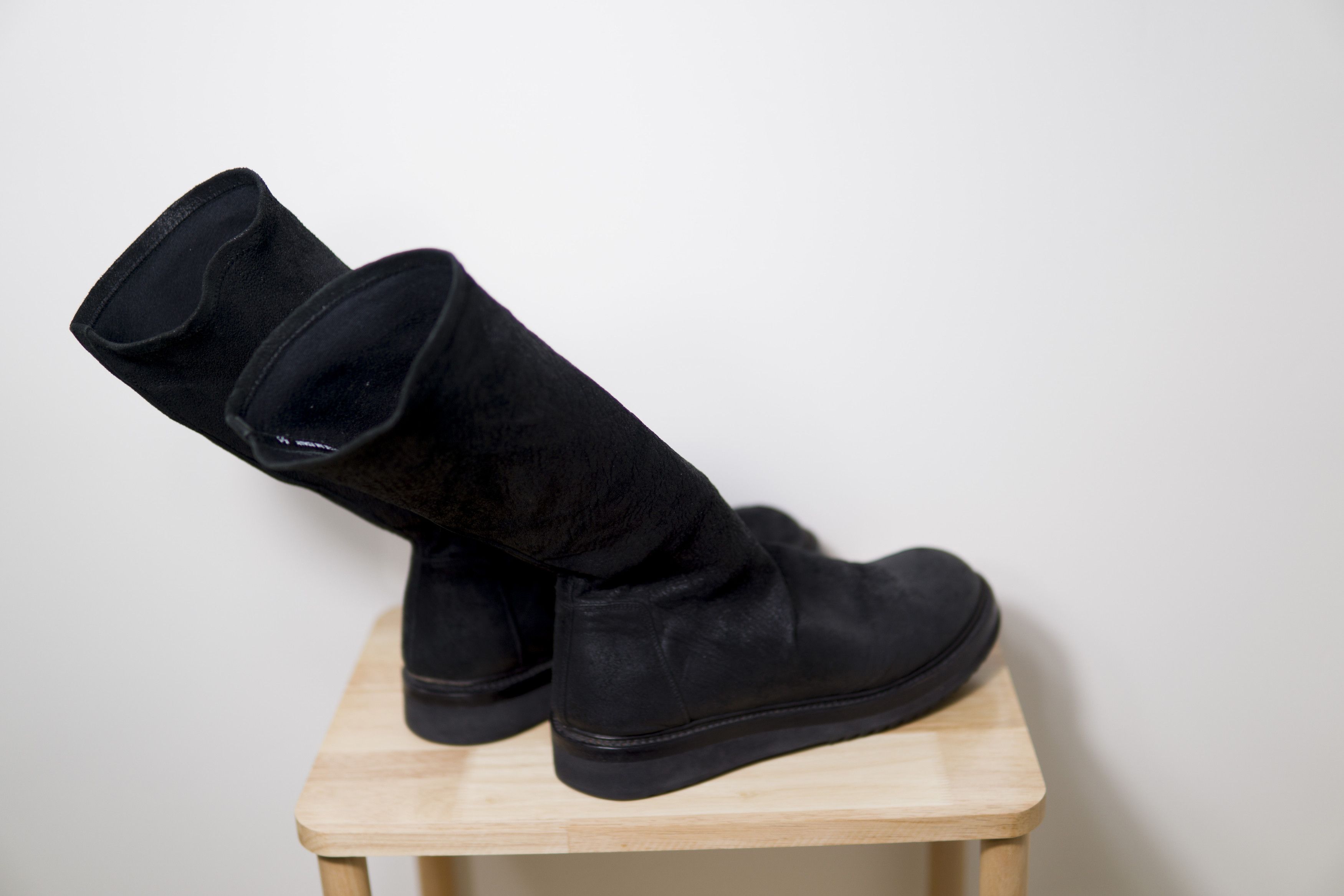 Rick Owens SS20 Stretch Leather Creeper Sock Size US 8 / EU 41 - 5 Thumbnail