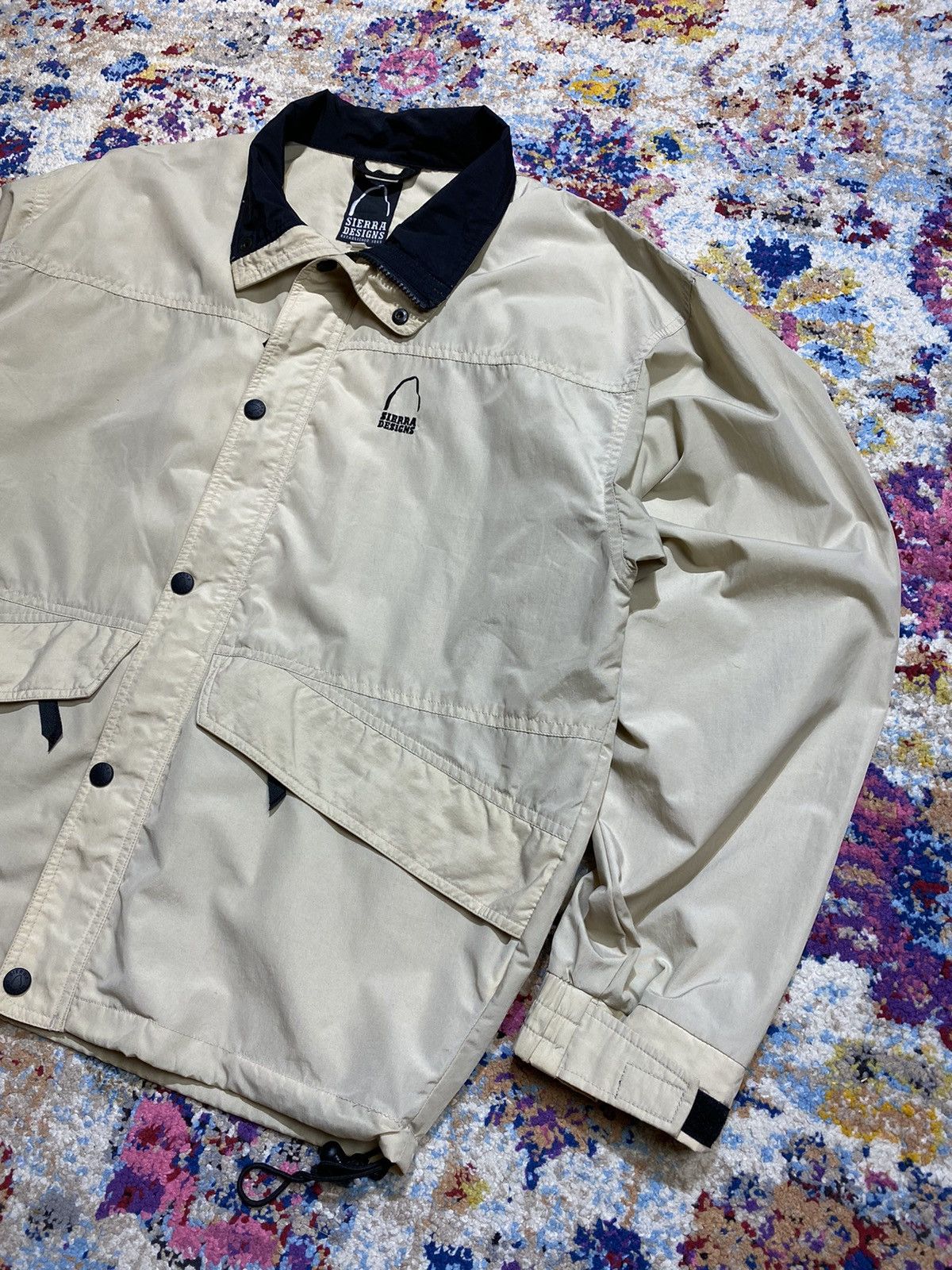 Sierra Designs × Vintage VTG 90S SIERRA DESIGN NYLON OG LIGHT COACH JACKET Size US L / EU 52-54 / 3 - 7 Thumbnail