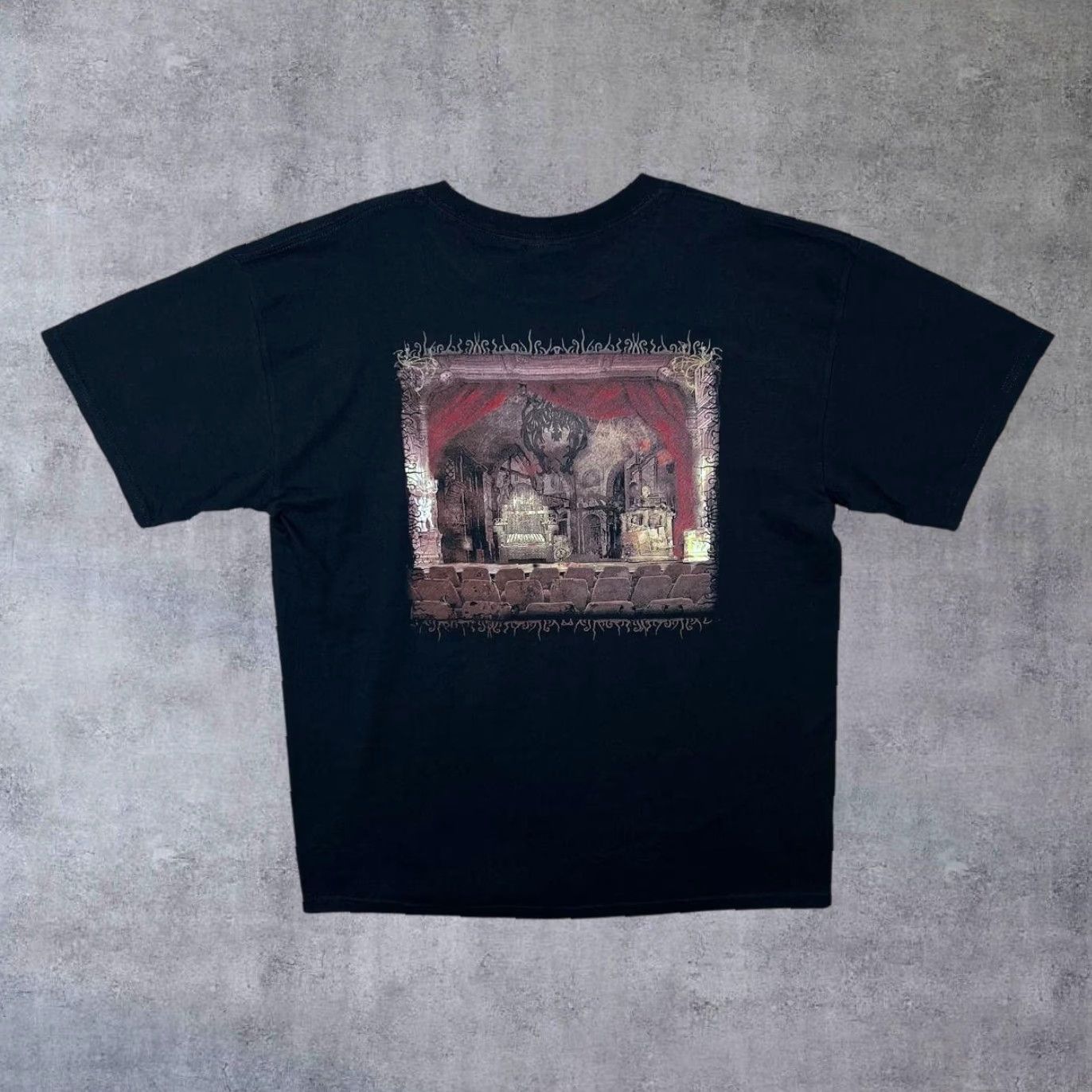 Gildan Legio Mortis Taubertal Dark Metal Satanic Black Heavy Metal Band T-Shirt Large Regular Cotton Gildan Men Black Graphic Print Front Back Size US L / EU 52-54 / 3 - 2 Thumbnail
