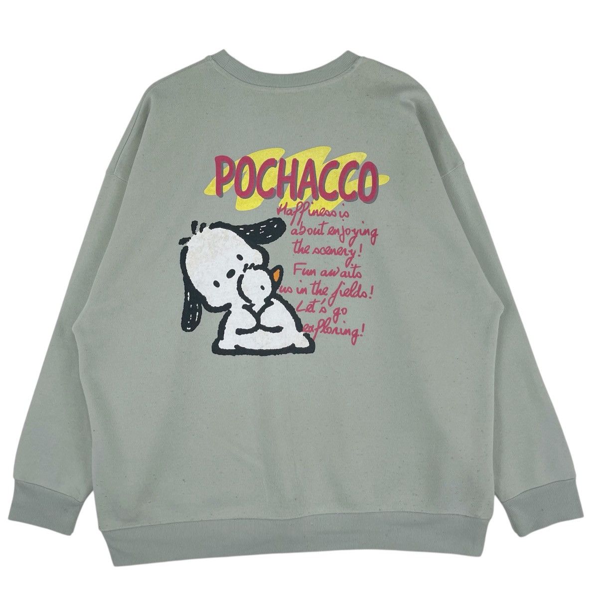 Cartoon Network Vintage Pochacco Cute Sweatshirt Size US XL / EU 56 / 4 - 1 Thumbnail