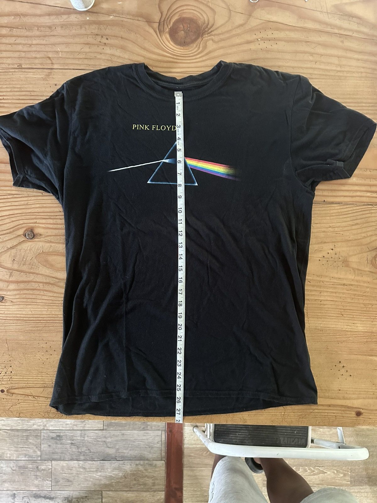 Pink Floyd × Vintage Vintage Pink Floyd dark side of the moon T-shirt Size US XL / EU 56 / 4 - 2 Thumbnail