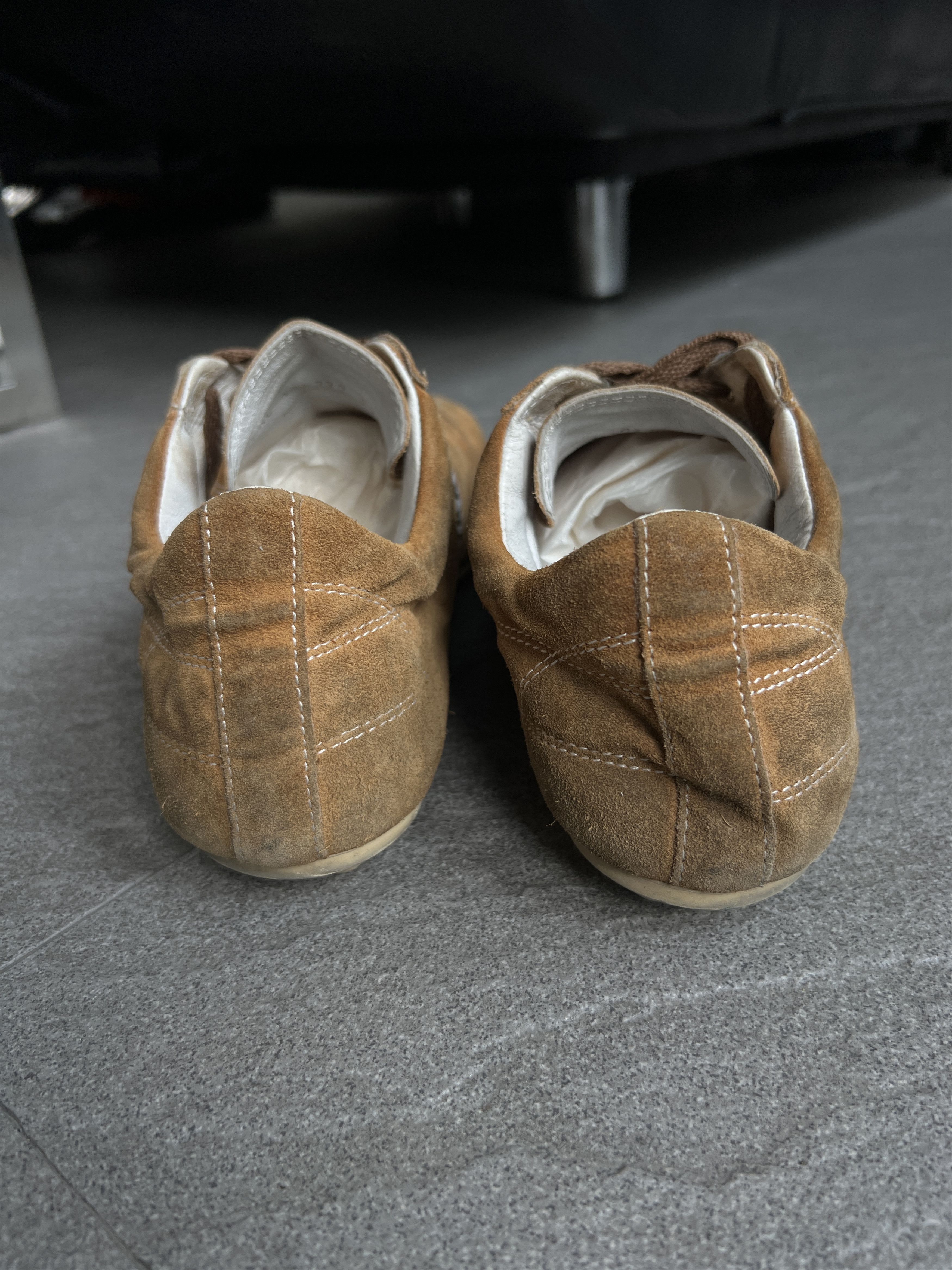 Dirk Bikkembergs Dirk Bikkembergs Suede Soccer Sneakers Brown EU39 Size US 6 / EU 39 - 6 Thumbnail