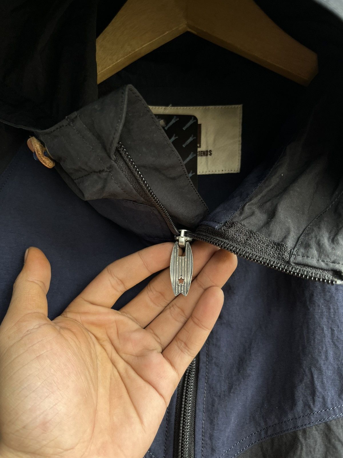 Japanese Brand Thank you friends outdoor two tone jacket Size US S / EU 44-46 / 1 - 5 Thumbnail