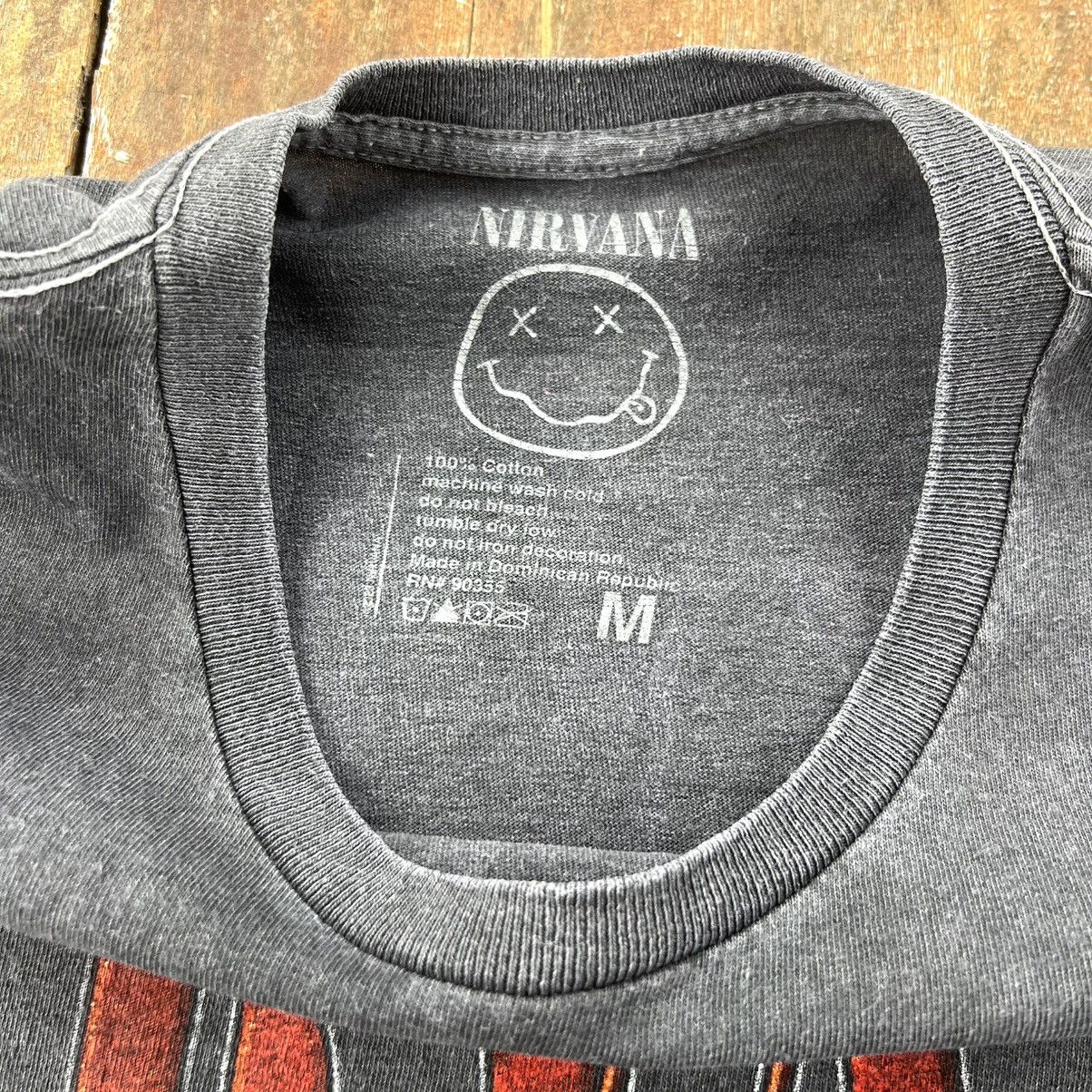 Band Tees Vintage Thrashed Faded Nirvana In Utero ERD GRUNGE T Shirt Size US L / EU 52-54 / 3 - 5 Thumbnail