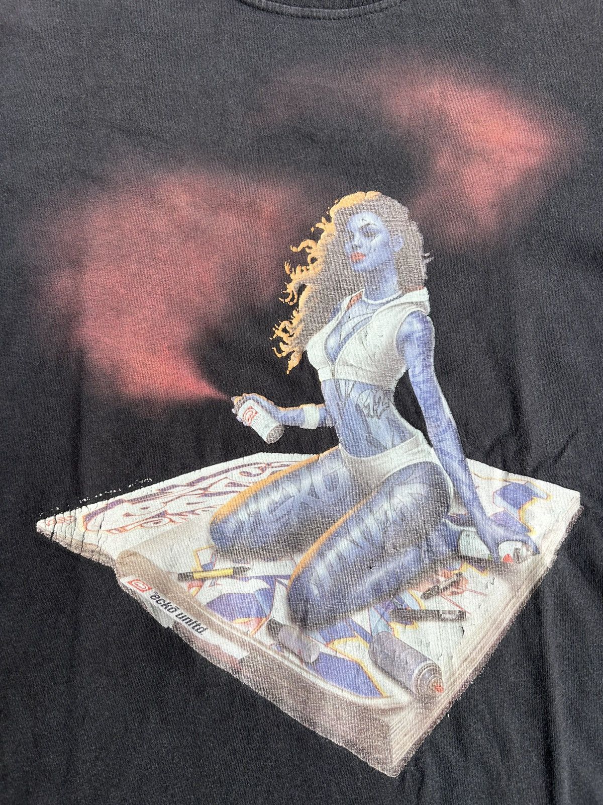 Ecko Unltd. Ecko Unltd. Grafiti Painter Girl T-shirt Size US L / EU 52-54 / 3 - 3 Thumbnail