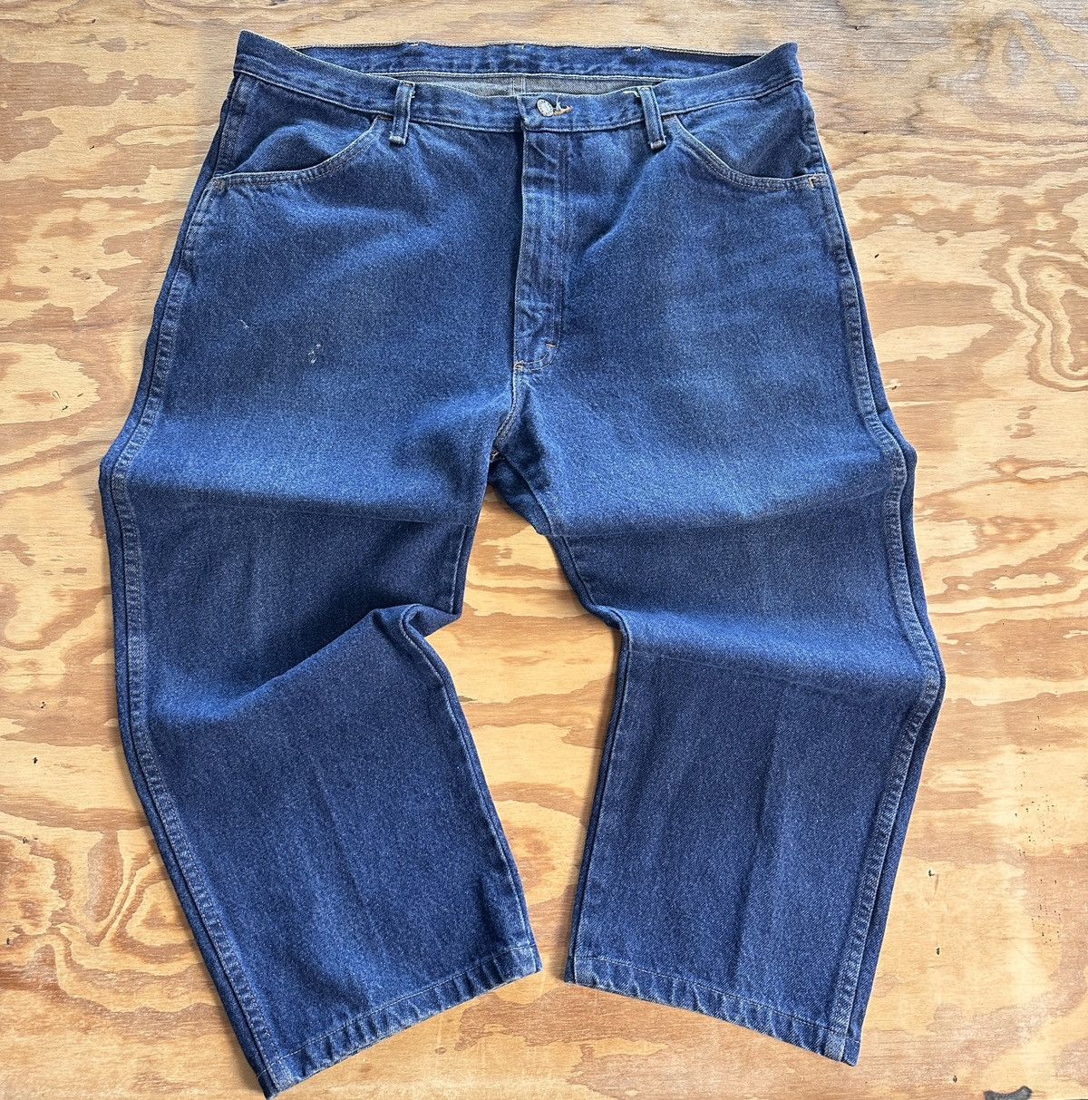 Rustler Vintage Rustler Denim Jeans 40x30 | Made in Mexico | Baggy Size US 40 / EU 56 - 1 Thumbnail
