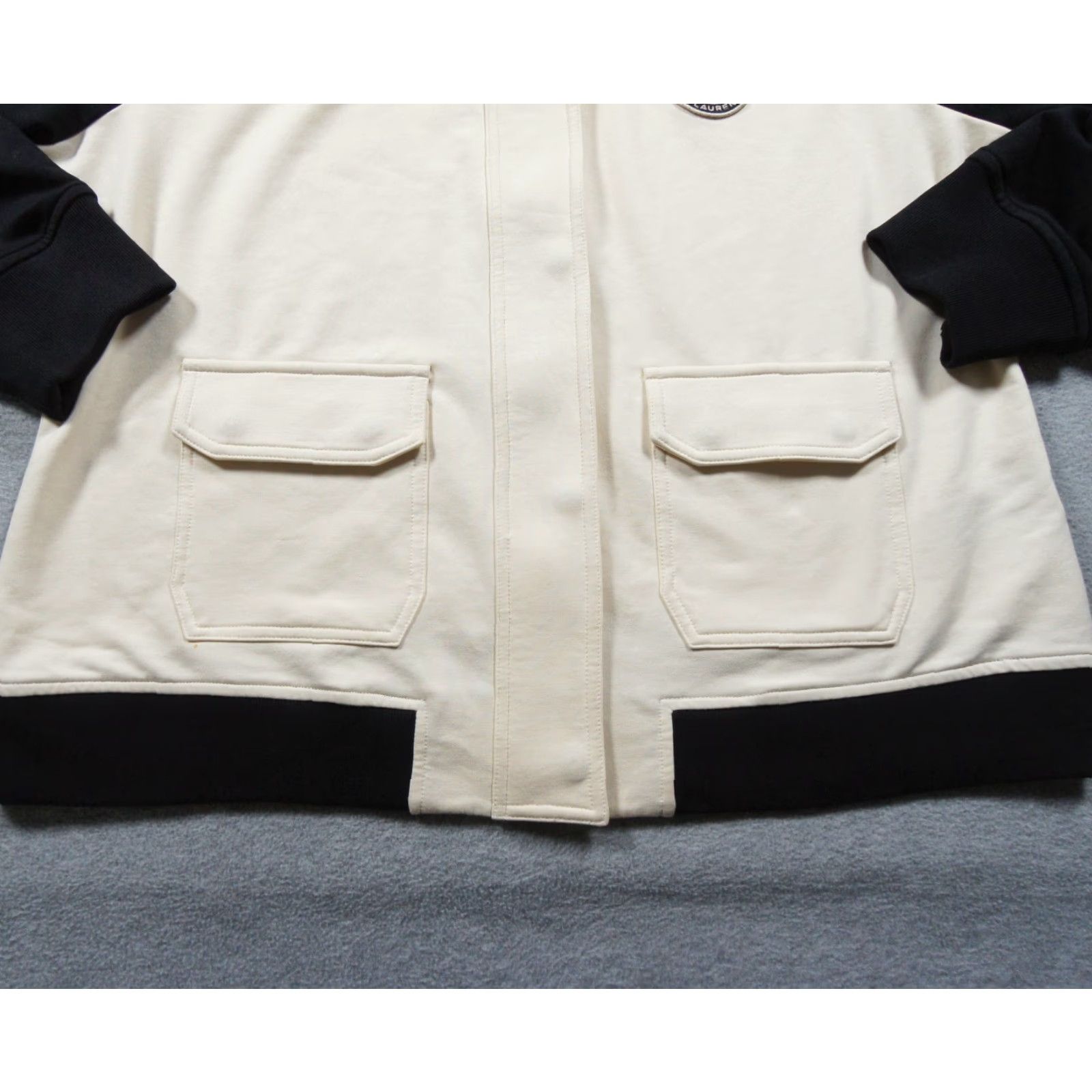 Ralph Lauren Lauren Ralph Lauren Jacket Womens XL Black Cream Full Zip LRL Active Colorblock Jacket Size XL / US 12-14 / IT 48-50 - 4 Thumbnail