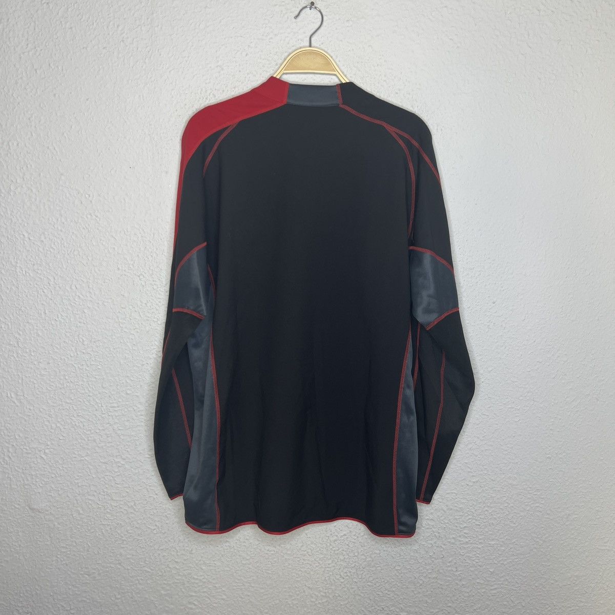Puma Vintage Puma Stuttgart Jersey Longsleeve Tshirt Y2K Black Size US XL / EU 56 / 4 - 7 Thumbnail