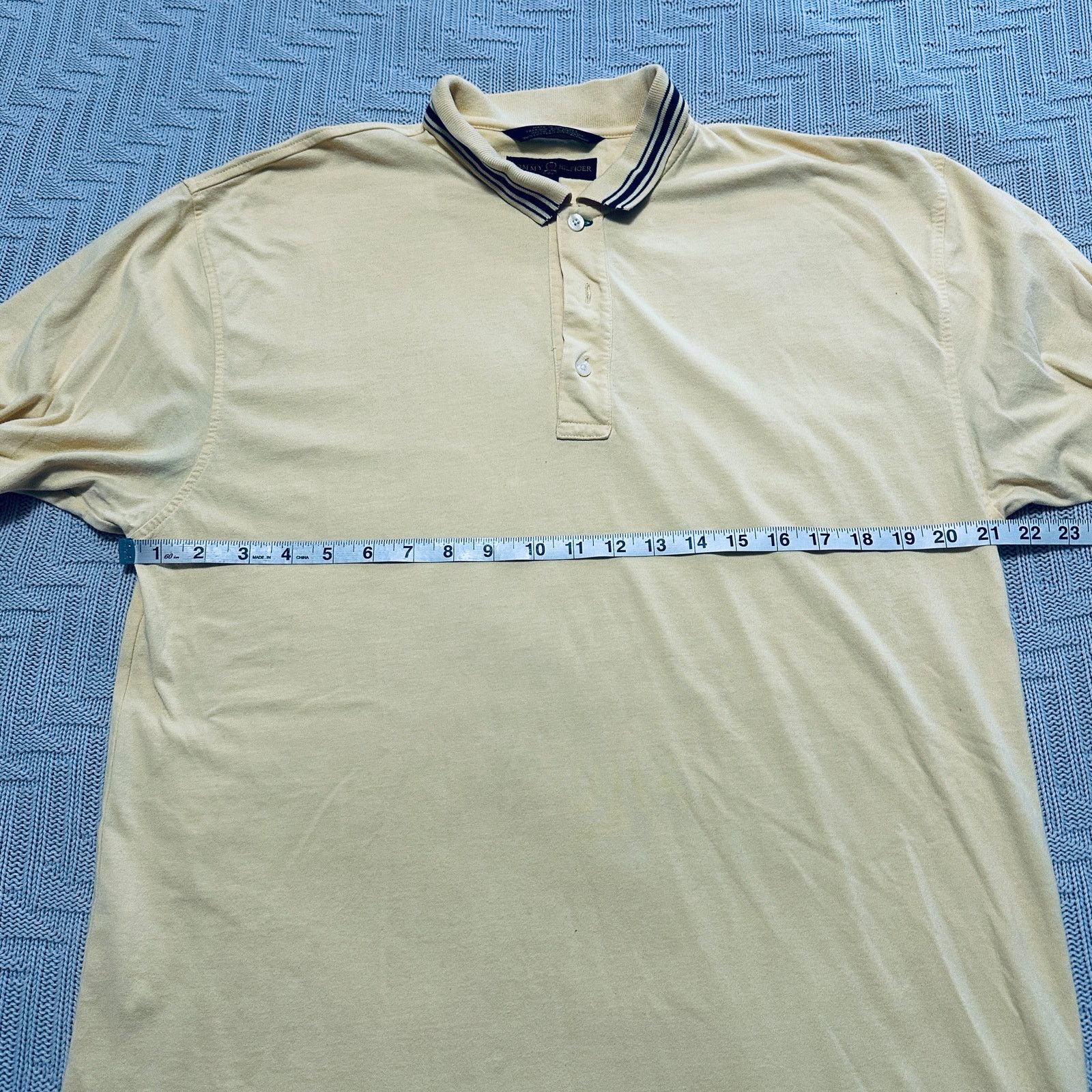 Tommy Hilfiger Tommy Hilfiger yellow polo Size US L / EU 52-54 / 3 - 5 Thumbnail