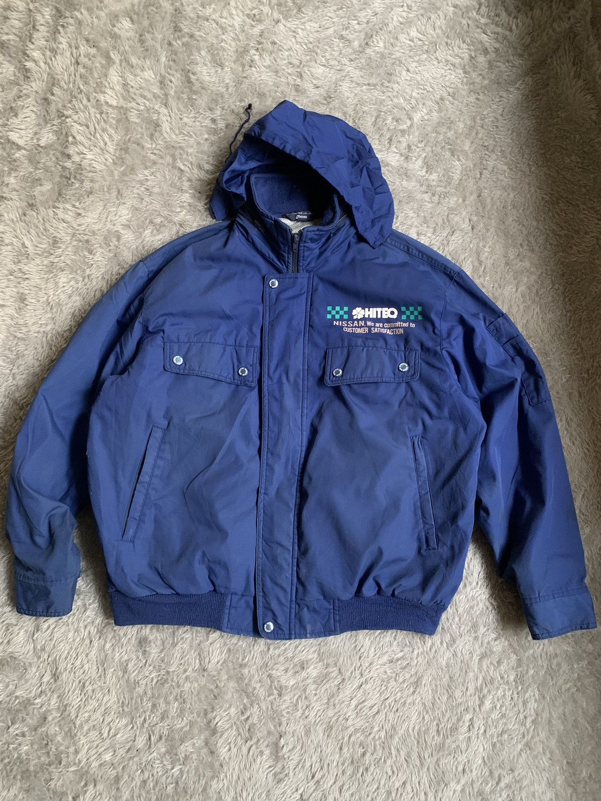 Gear for Sports × Japanese Brand Vintage Nissan Hiteq Bomber Racing Jacket Size US XL / EU 56 / 4 - 7 Thumbnail