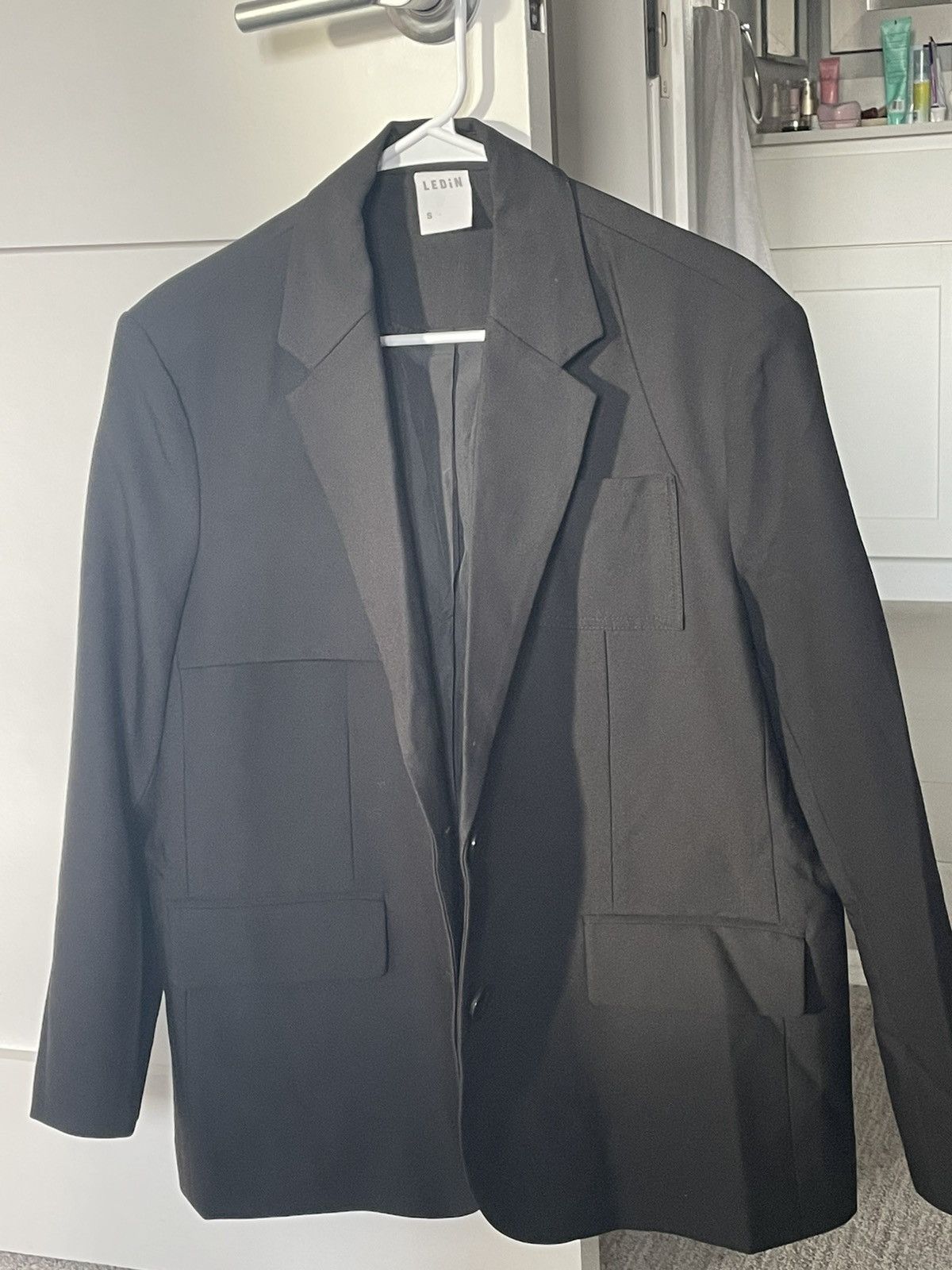 Vintage Basic Oversized Blazer Ledin Size S / US 4 / IT 40 - 1 Thumbnail