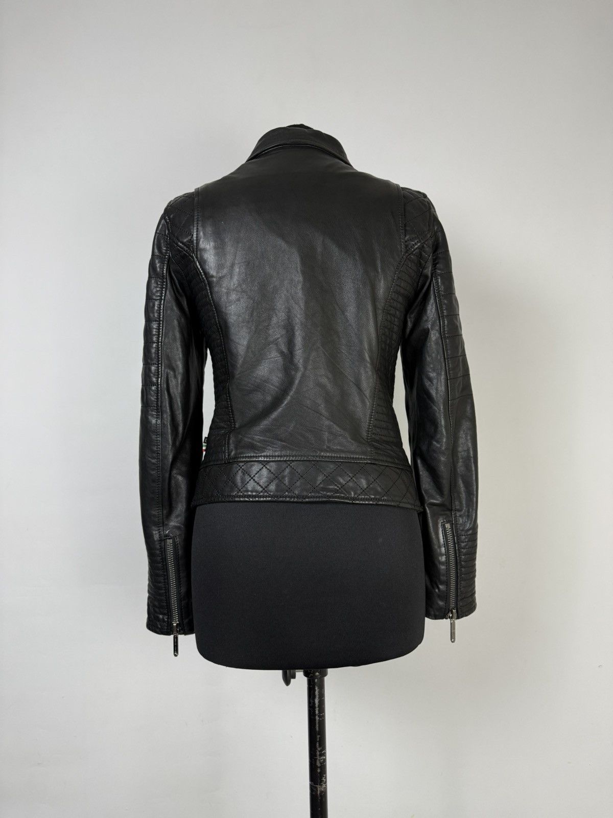 Philipp Plein Philipp Plein Couture Leather Biker Jacket Size M Size M / US 6-8 / IT 42-44 - 6 Thumbnail