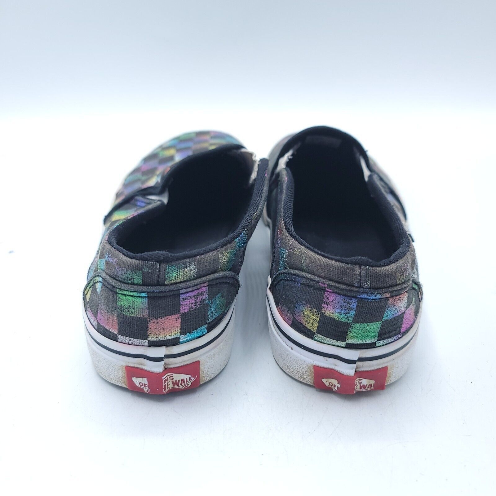 Vans Vans Off the Wall Shoe Womens Size 6.5 500714 Multi Black Size US 6.5 / IT 36.5 - 3 Thumbnail