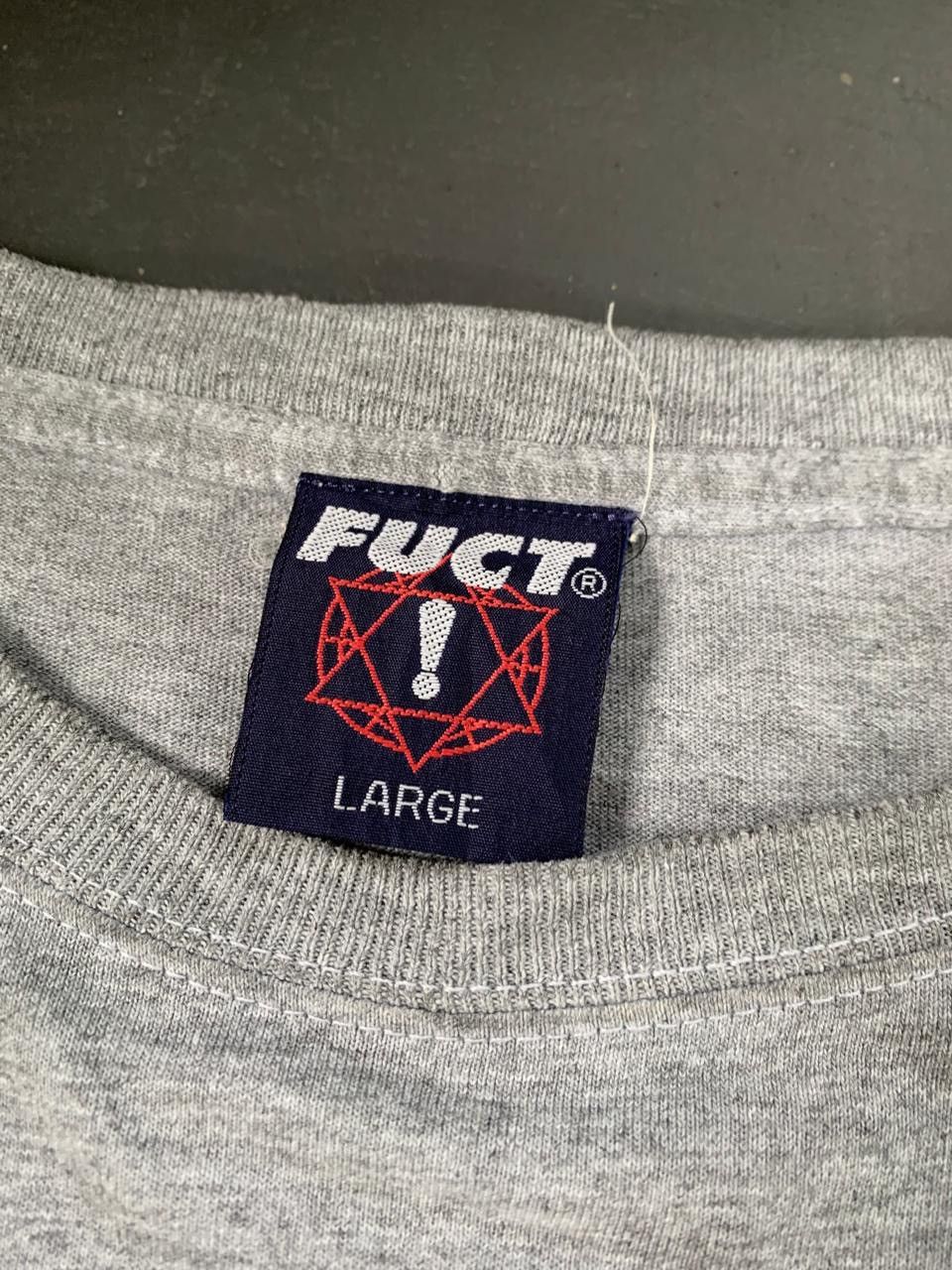 FUCT × Vintage Vintage FUCT Rip Off Fido Dido Long Sleeve Shirt Size US L / EU 52-54 / 3 - 3 Thumbnail