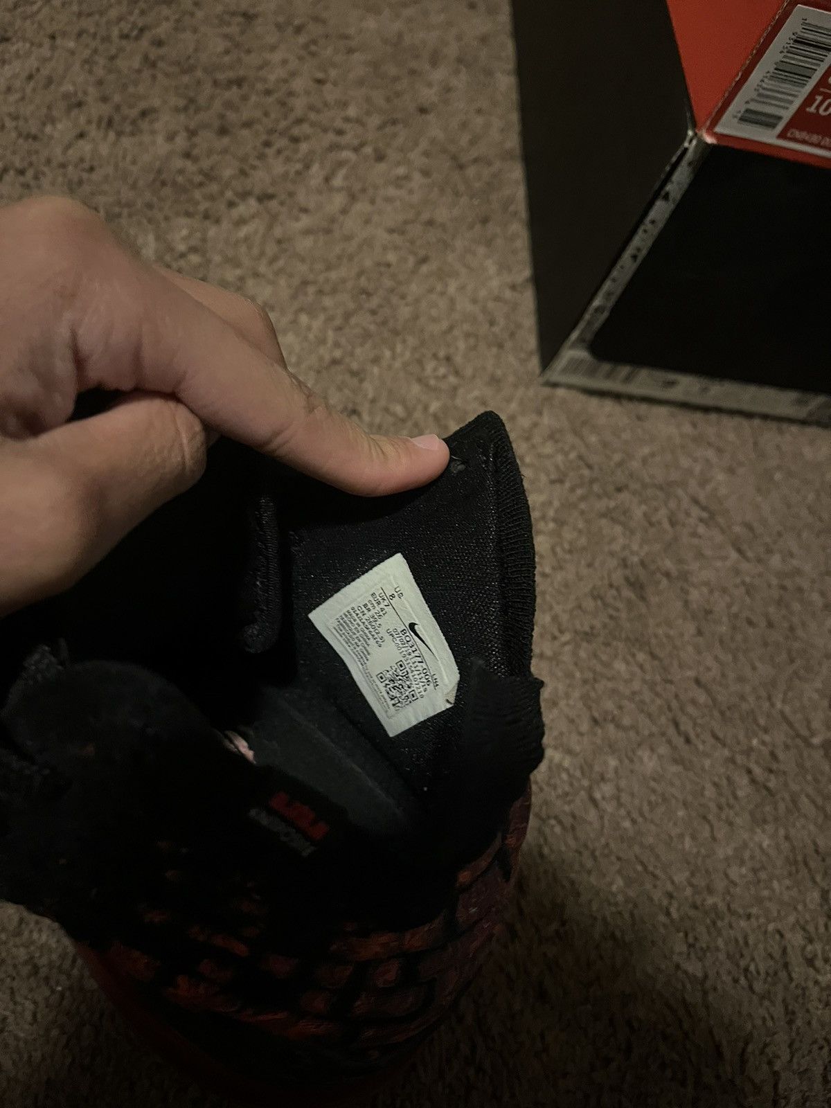 Nike 2020 LeBron 17 'Infrared VI' Size US 8 / EU 41 - 6 Thumbnail