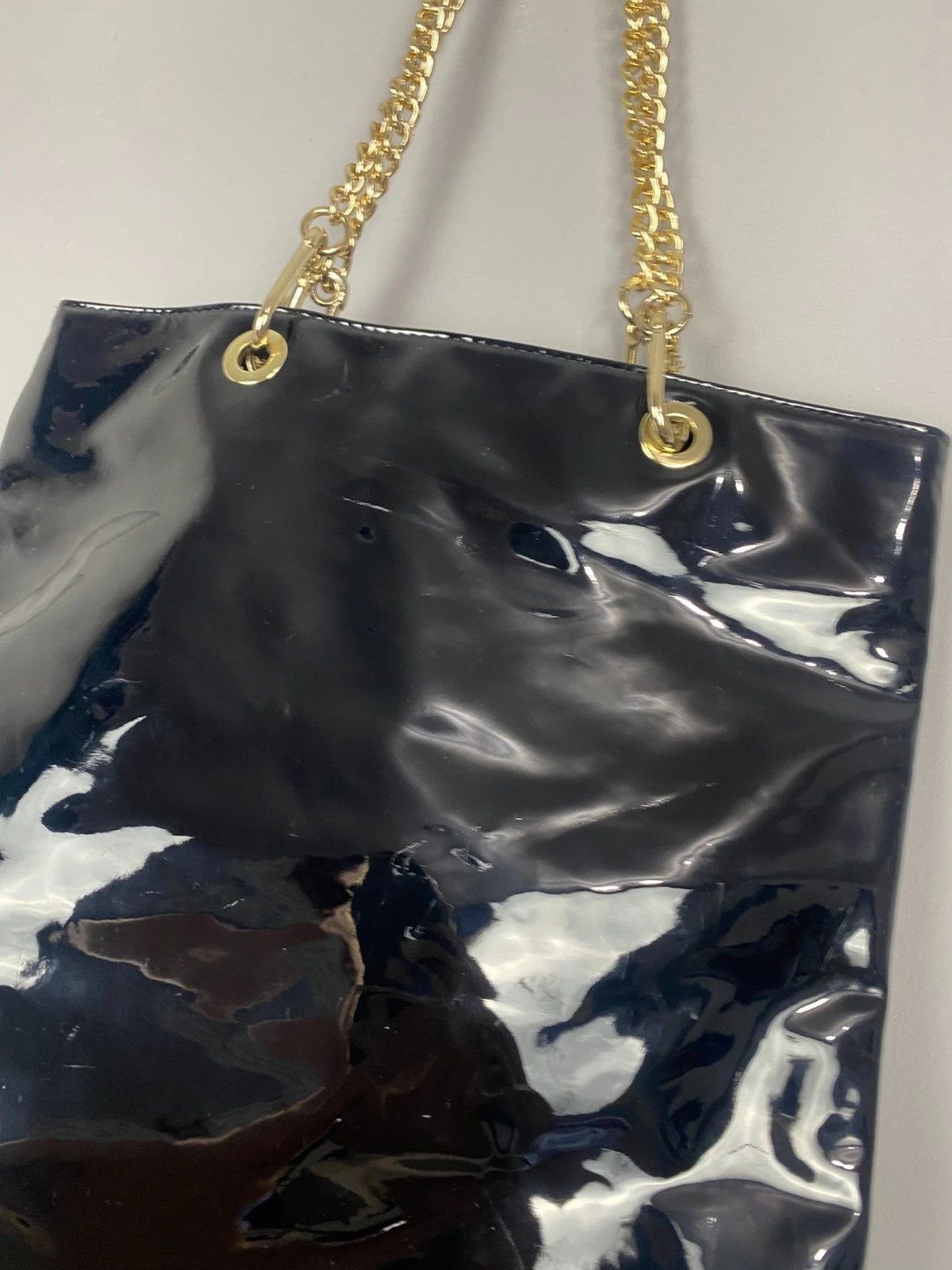 Jean Paul Gaultier Jean Paul Gaultier Parfum Lack Schwarz Shopper Tragetasche Size ONE SIZE - 6 Thumbnail
