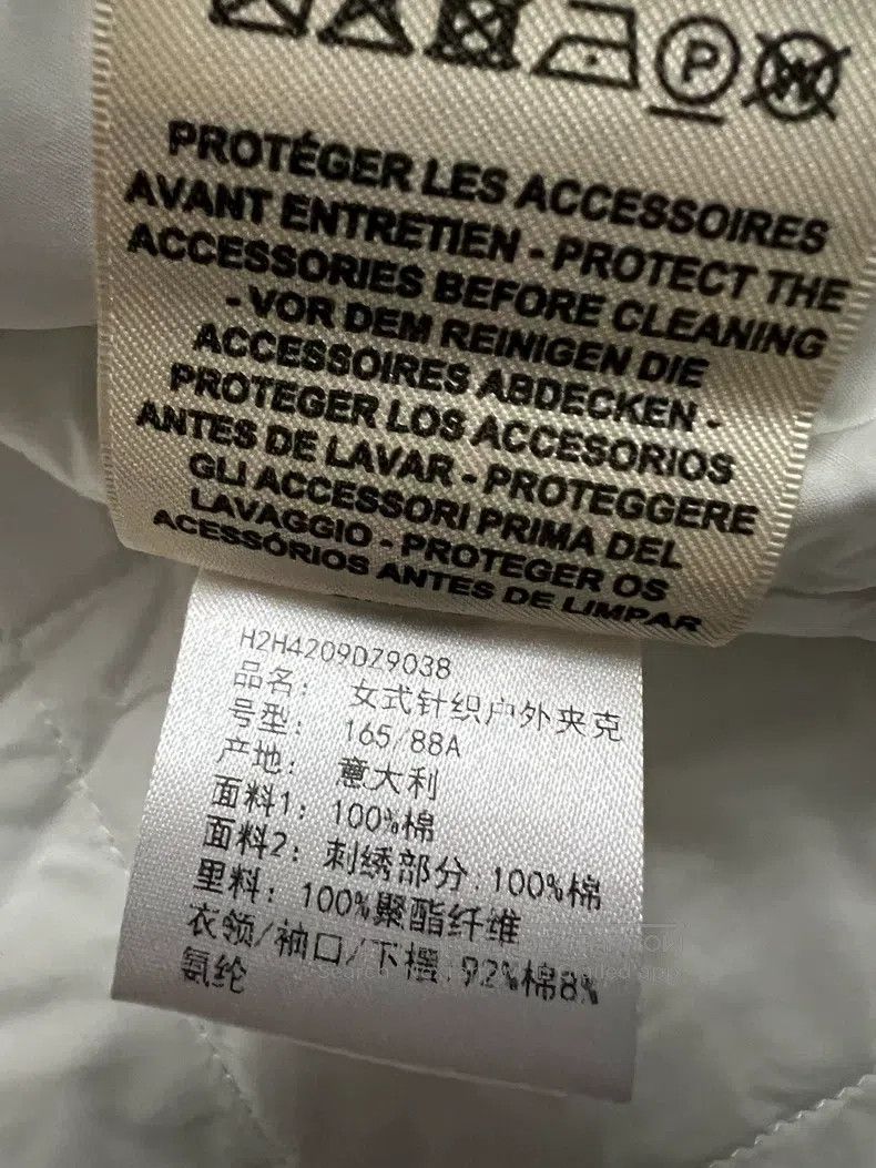 Hermes Hermes Women's white cotton jacket with classic black and Size XS / US 0-2 / IT 36-38 - 5 Thumbnail
