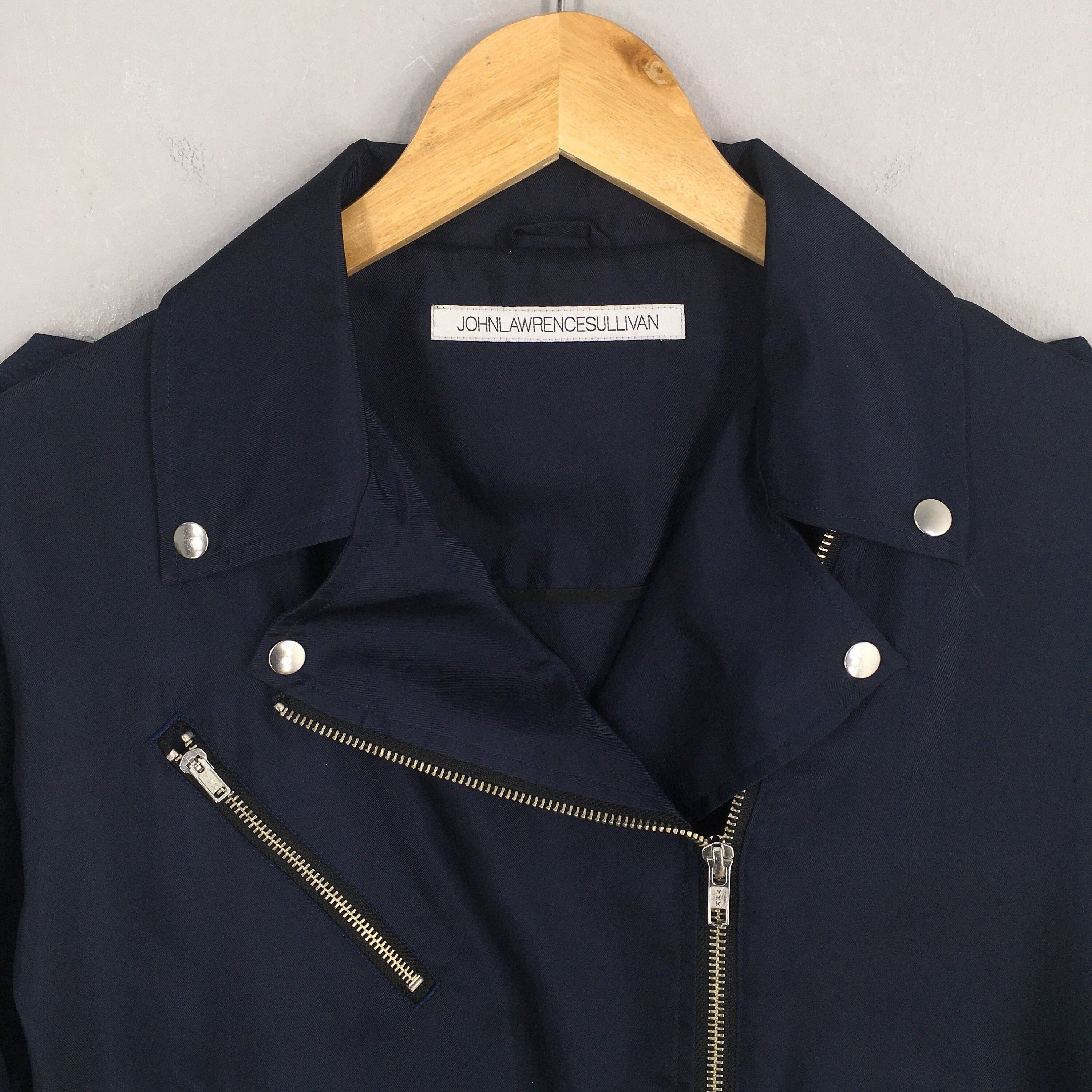 Designer × JOHN LAWRENCE SULLIVAN John Lawrence Sullivan Double Collar Polyester Jacket S Size S / US 4 / IT 40 - 2 Thumbnail