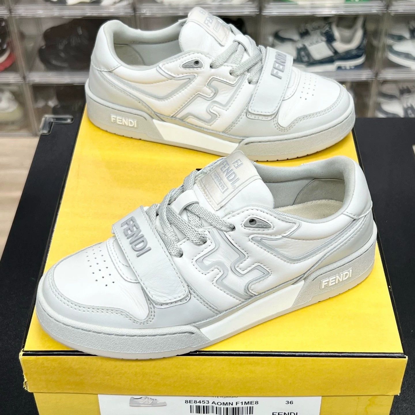 Fendi Fendi Velcro Sneakers Size 36 with Box Size US 5.5 / EU 38 - 1 Thumbnail