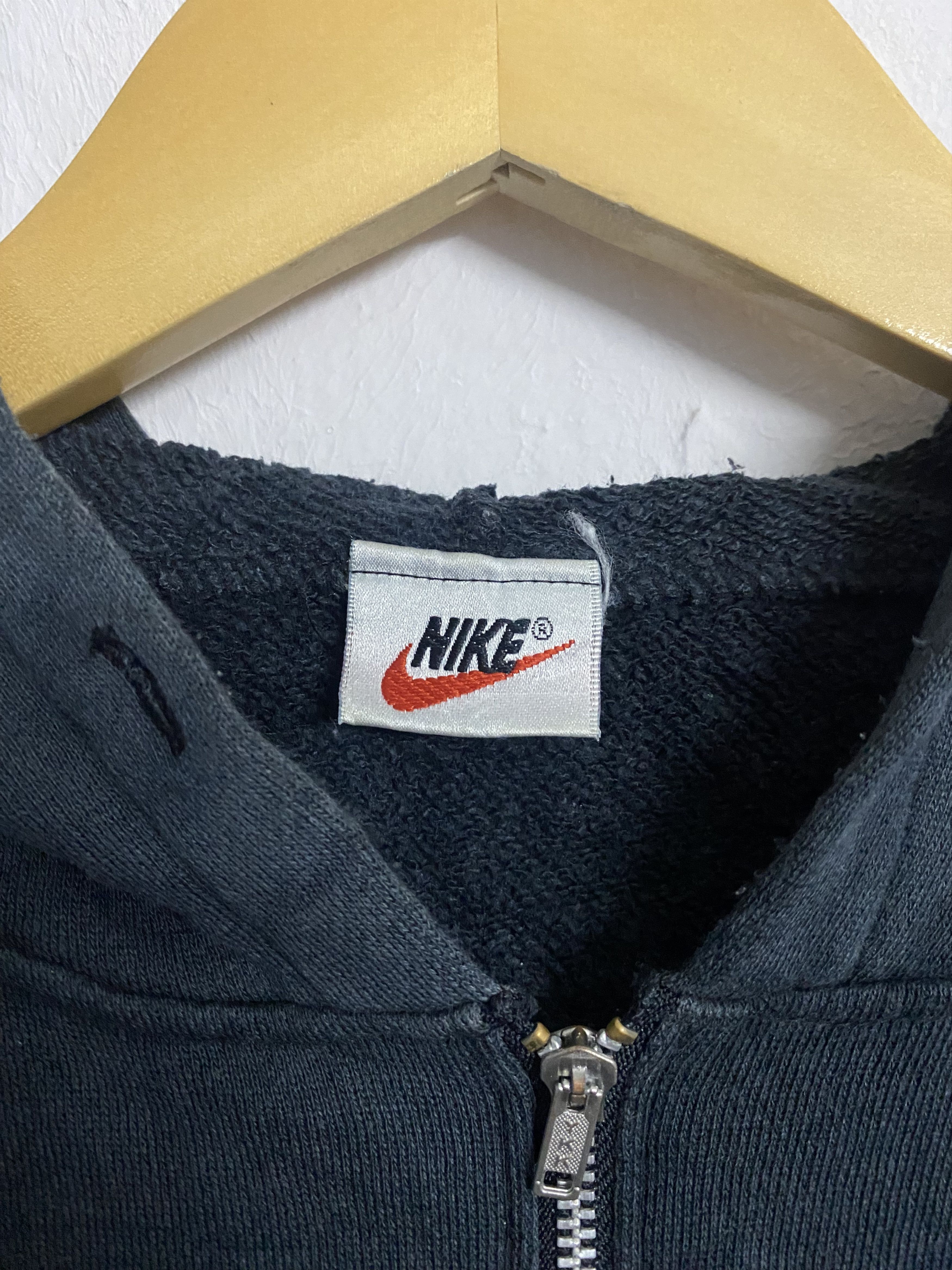 Nike × Vintage Vintage Nike Sweatshirts Half Zipper Hoodie Size US M / EU 48-50 / 2 - 3 Thumbnail