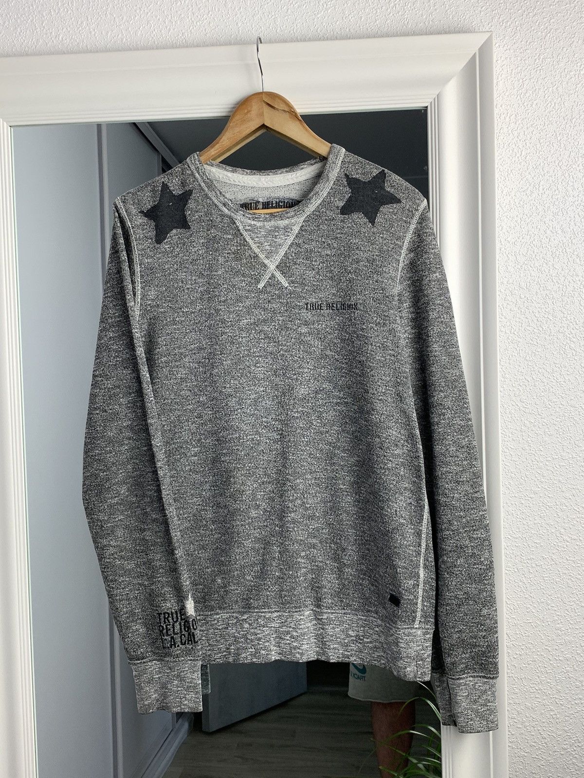 True Religion True Religion Stars Crew Sweatshirt Big Logo Size:M Size US M / EU 48-50 / 2 - 3 Thumbnail
