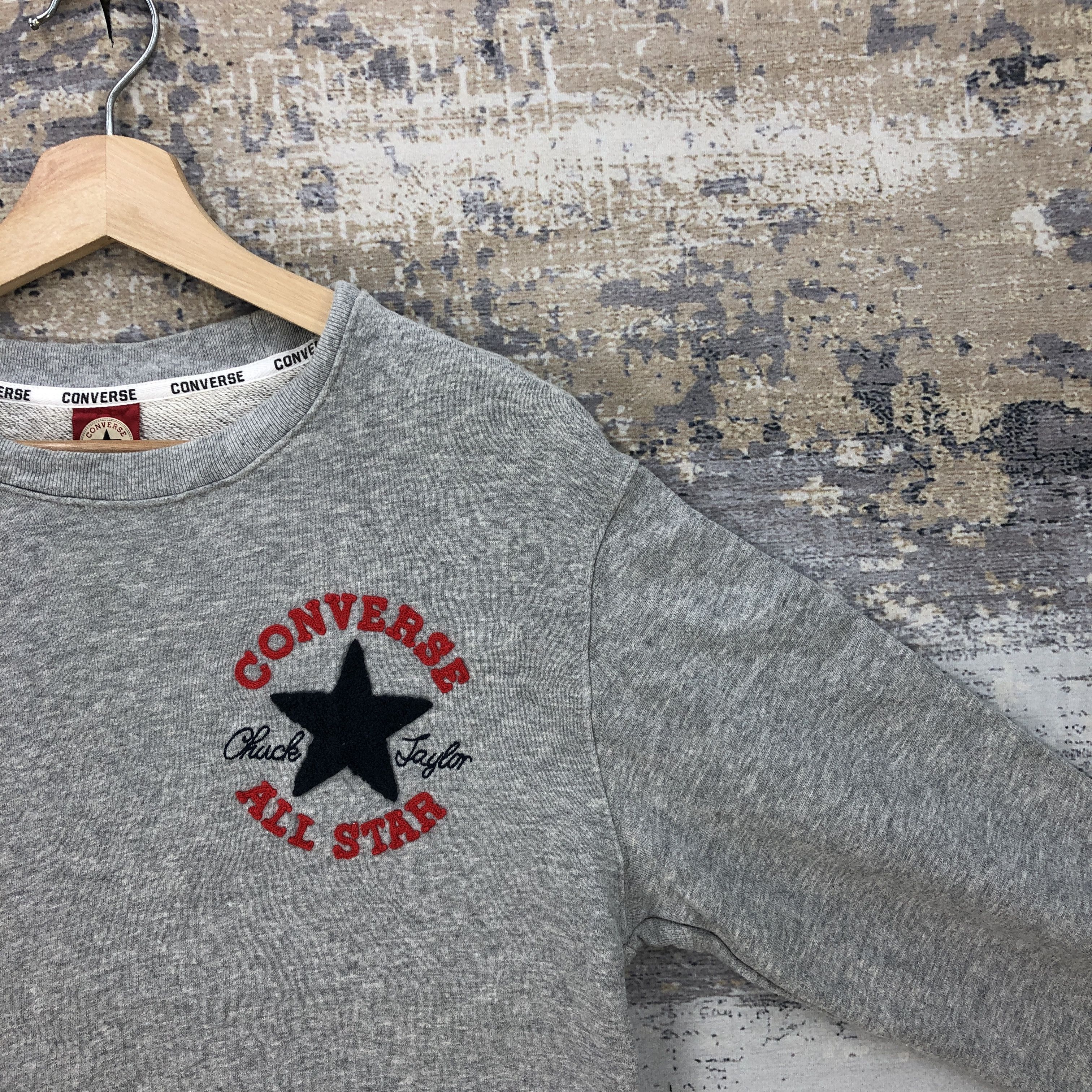 Converse Vintage Y2K Converse Sweater Converse Sweatshirt Jumper Size US S / EU 44-46 / 1 - 2 Thumbnail