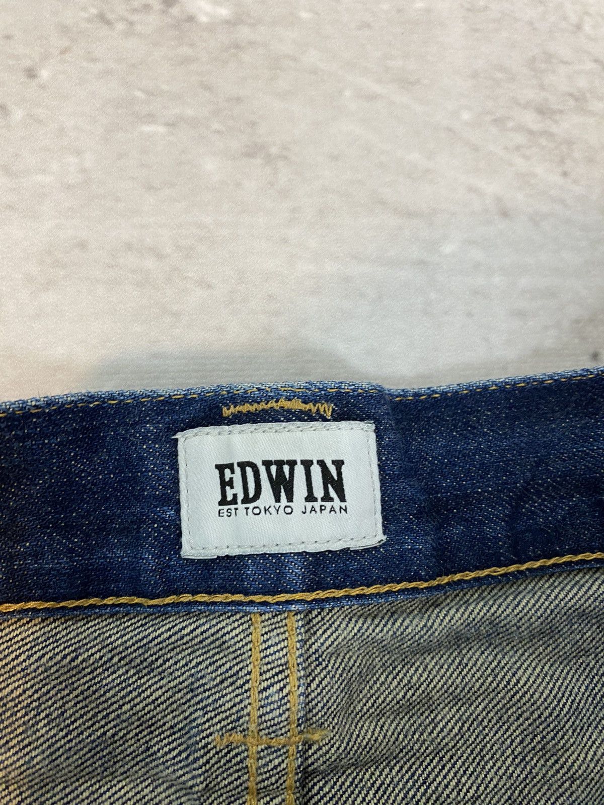 Edwin Vintage Denim Pants Selvedge Pants Japan