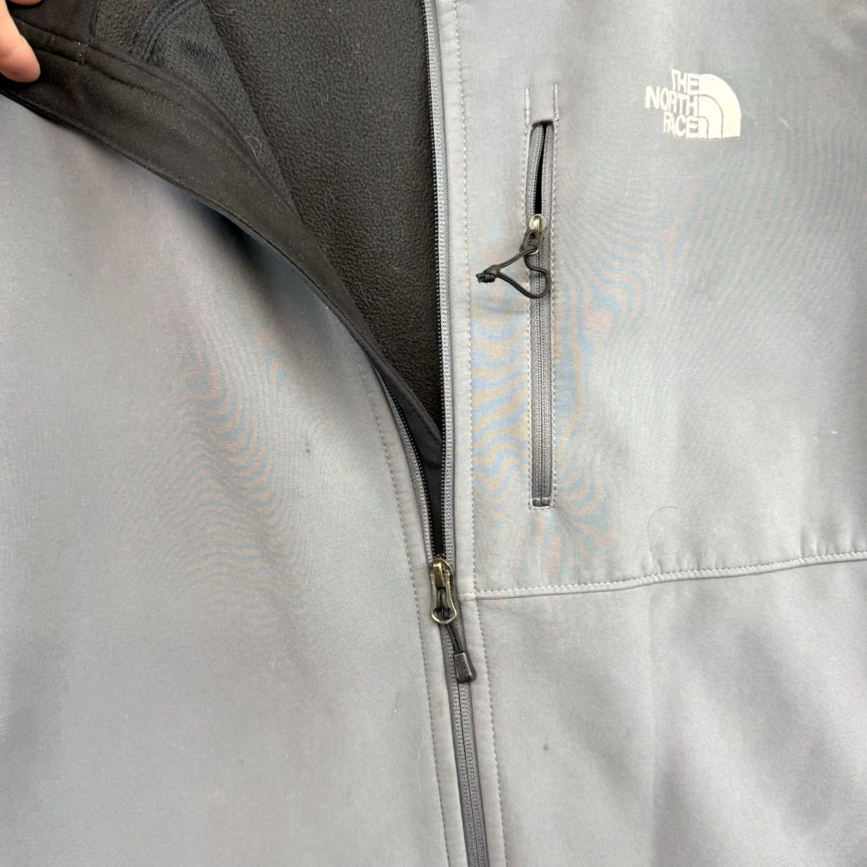 The North Face NORTH FACE Apex Bionic Jacket L Gray Windbreaker Softshell Water Resistant Full Zip Size US L / EU 52-54 / 3 - 6 Thumbnail