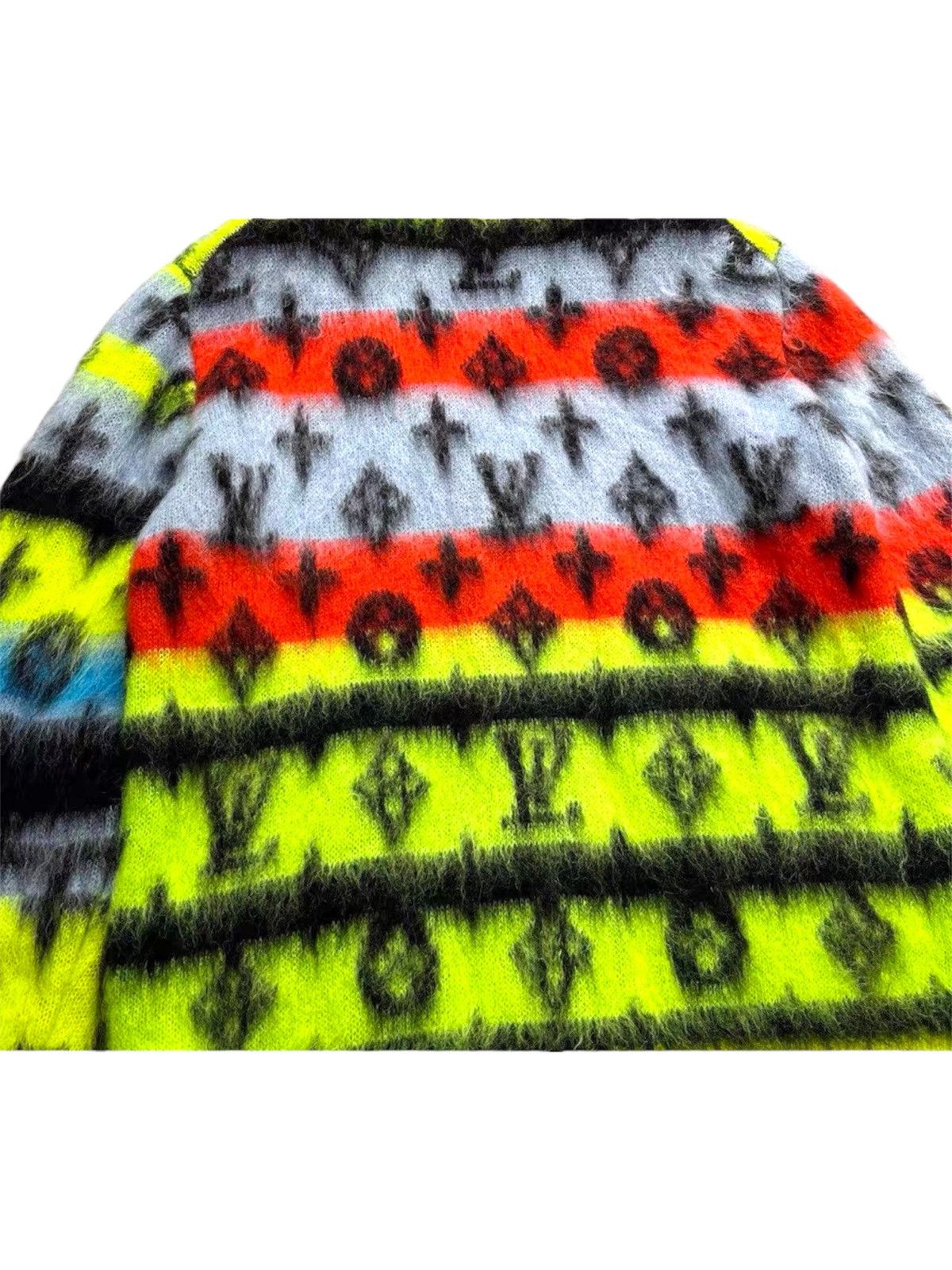 Louis Vuitton Louis Vuitton S Mohair Jacket Multicolor Monogram Sweater Size US S / EU 44-46 / 1 - 3 Thumbnail