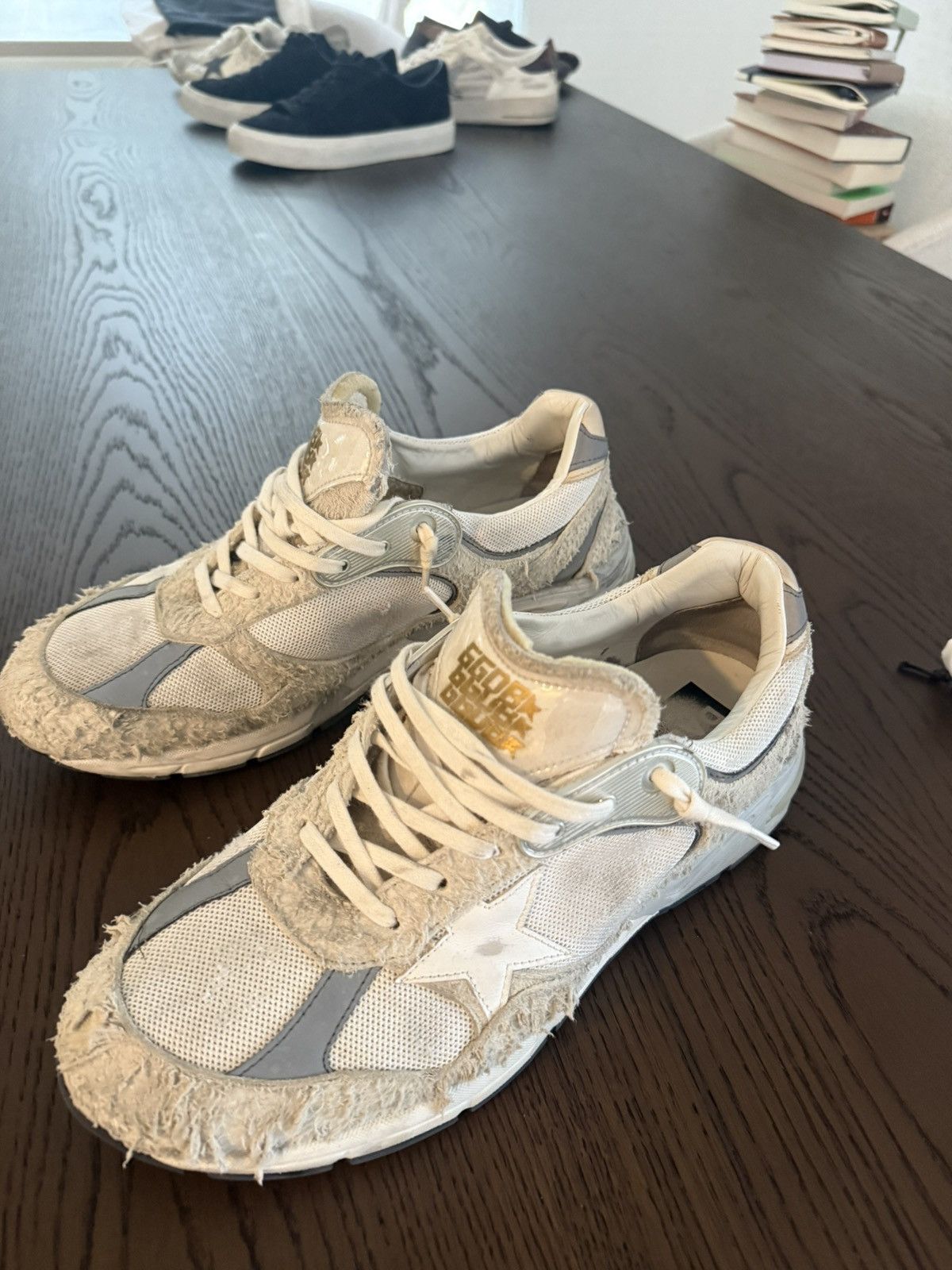 Golden Goose Golden Goose Dad-Star Frayed Runner Size US 11 / EU 44 - 4 Thumbnail