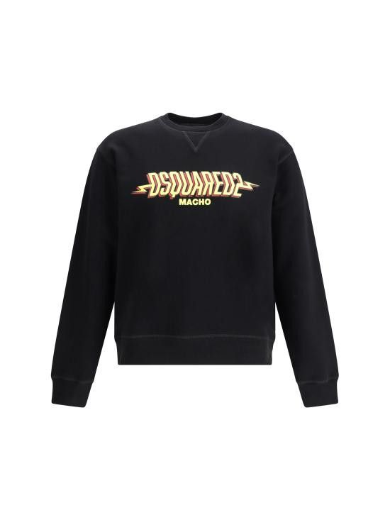Dsquared2 DSQUARED2 Men Hoodies S71GU0719S25551 900 BLACK Size US S / EU 44-46 / 1 - 1 Thumbnail